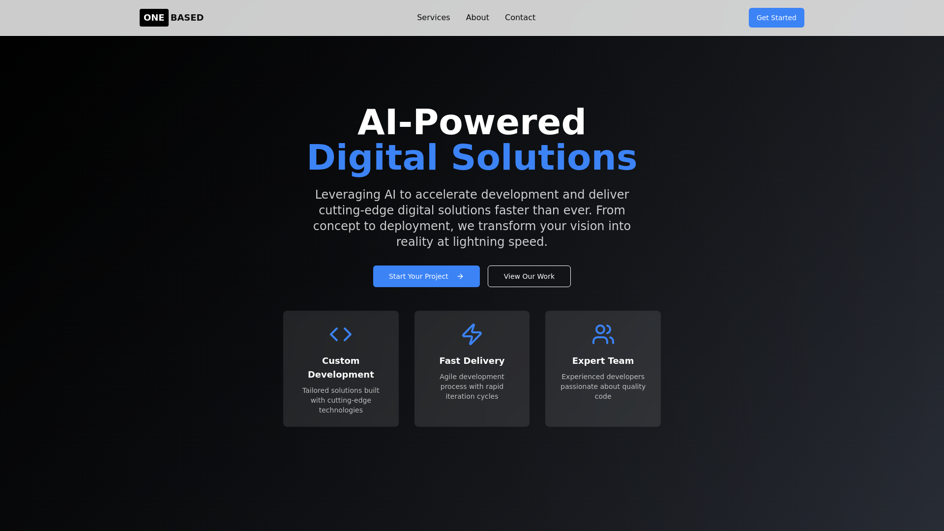 OneBased - Software Development Agency