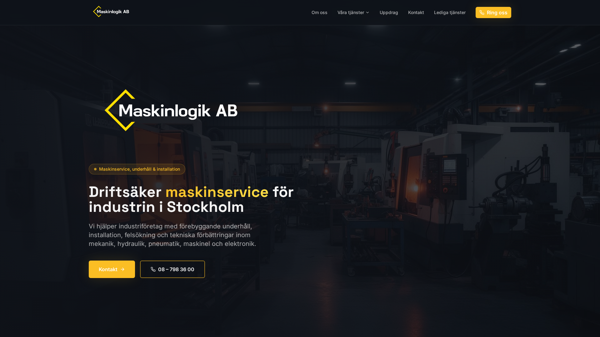 Maskinlogik Aktiebolag logotyp