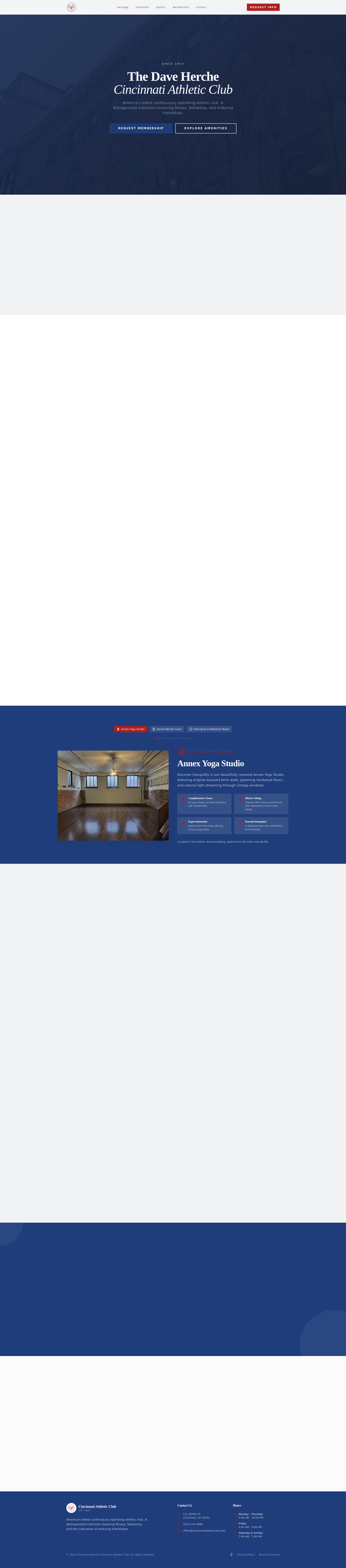 Cincinnati Athletic Club — Hybrid gym in Cincinnati, OH