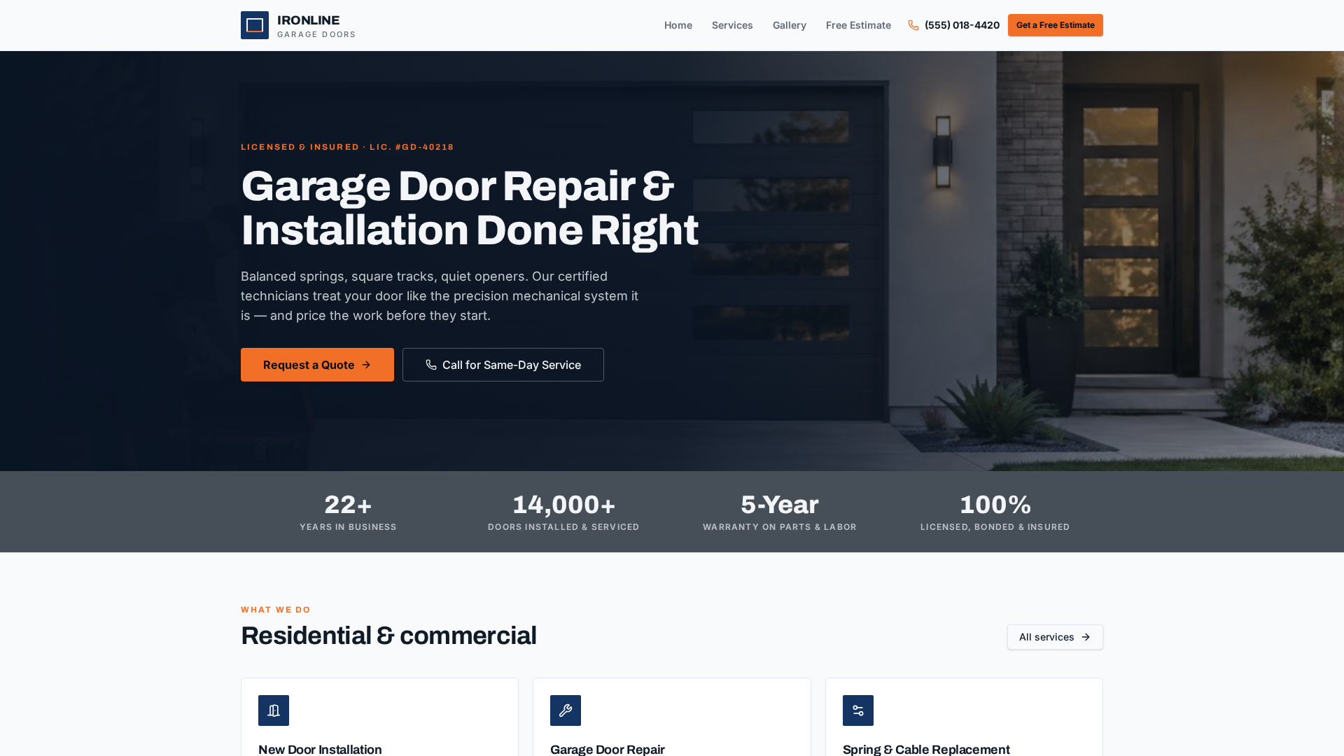 Ironline Garage Doors