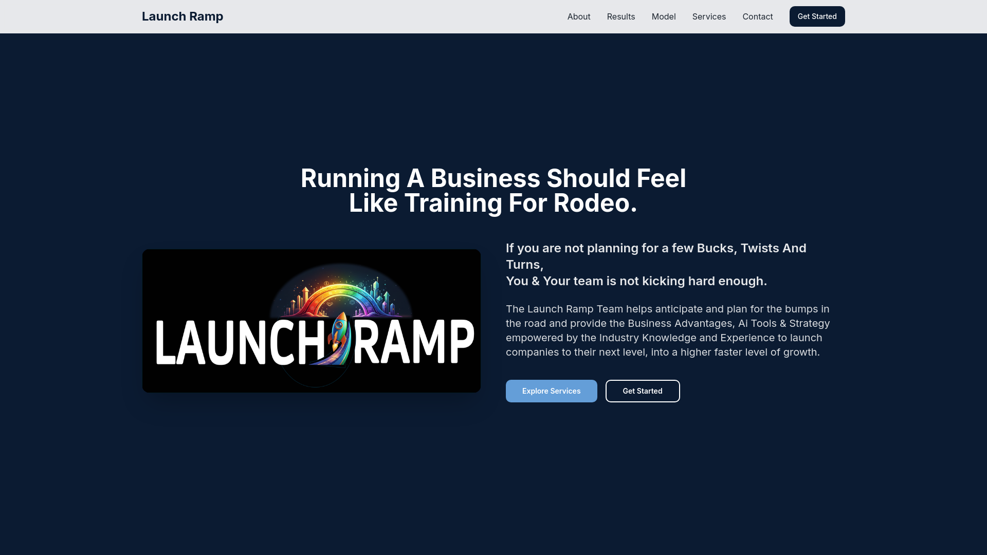 Launch Ramp - Strategic Growth Partner for Scaling Businesses