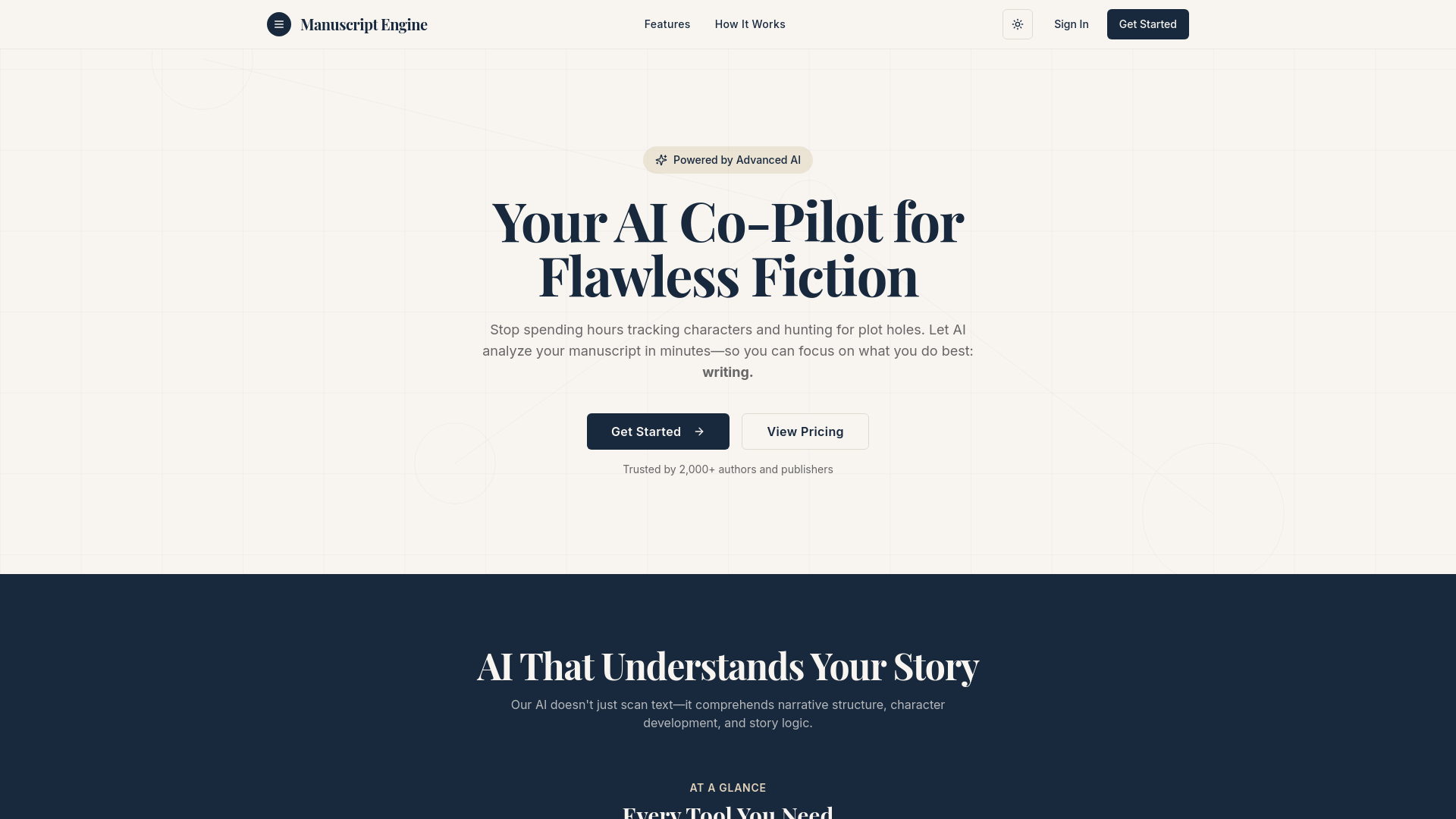 Manuscript Engine — Decode Your Narrative