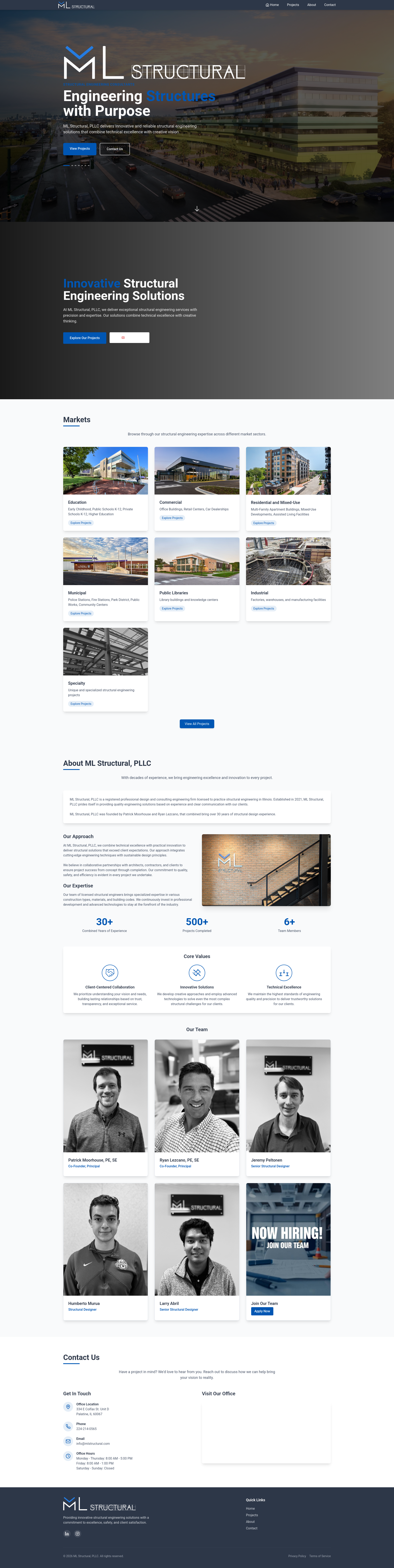 ML Structural — Structural Engineering Consultants