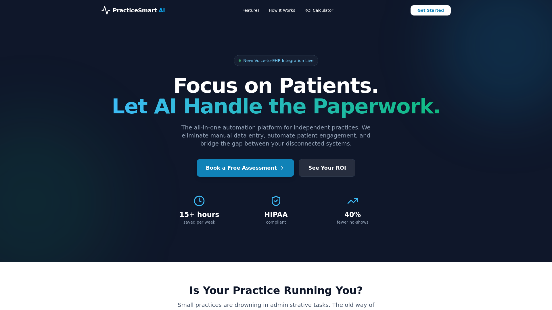PracticeSmart AI - Practice Automation for Healthcare