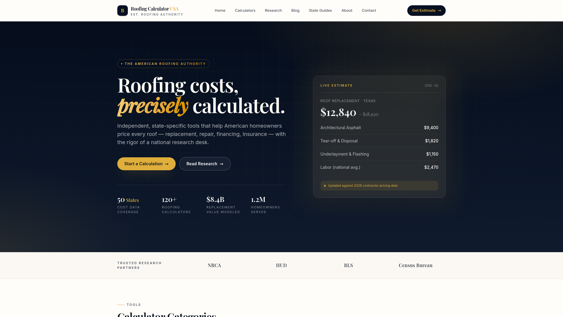 Modified Bitumen Roof Cost Calculator 2026