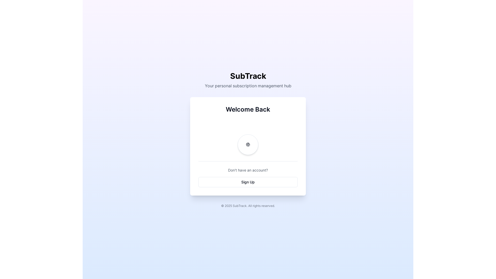 Professional User & Subscription Management Platform