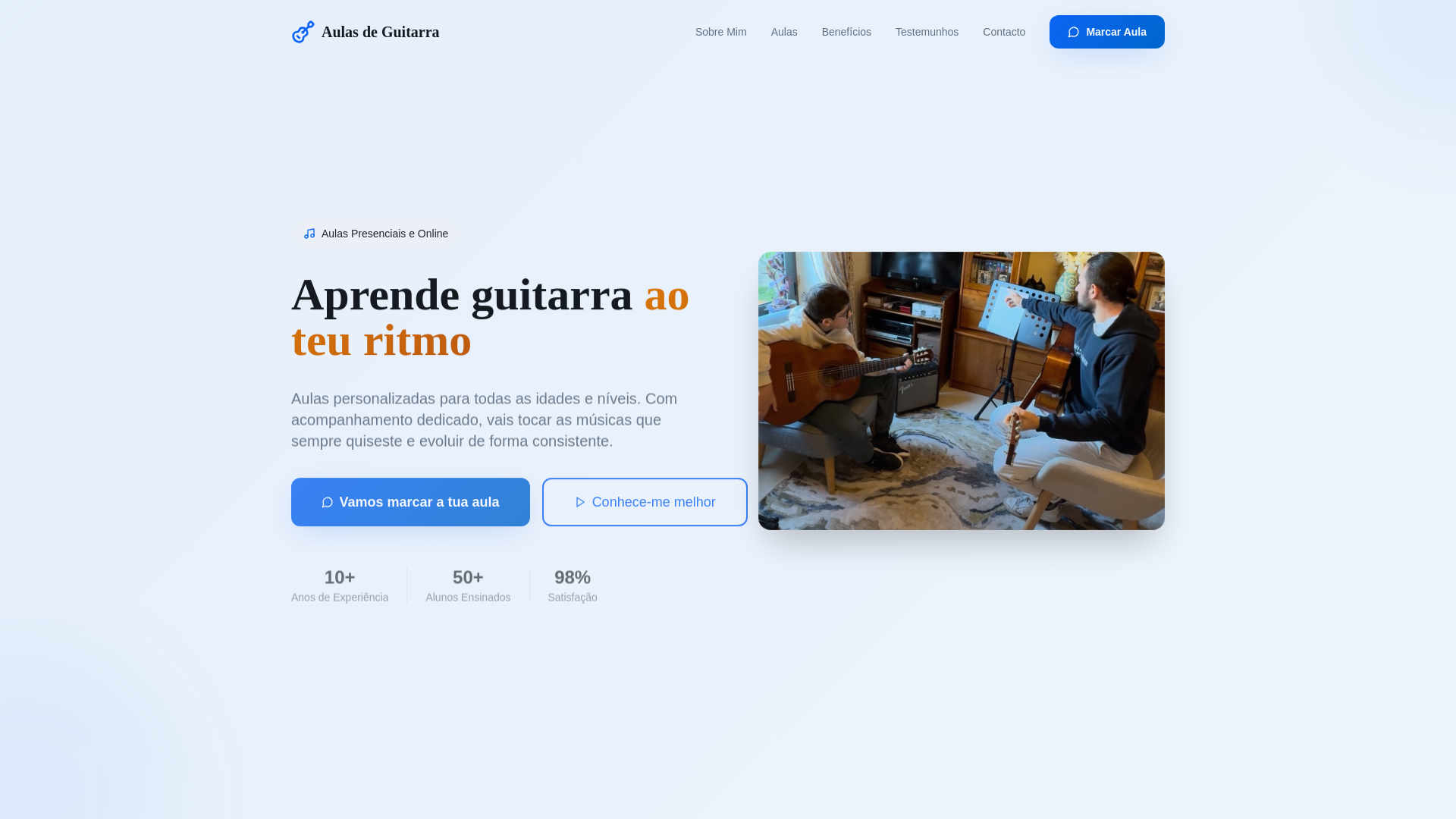Aulas de guitarra João Franco Torres Vedras