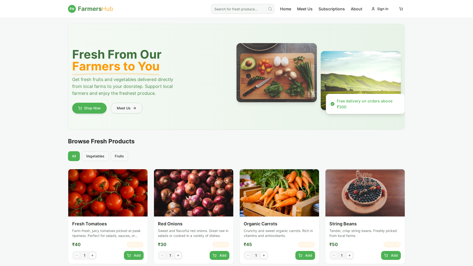 Next-Gen Online Store App