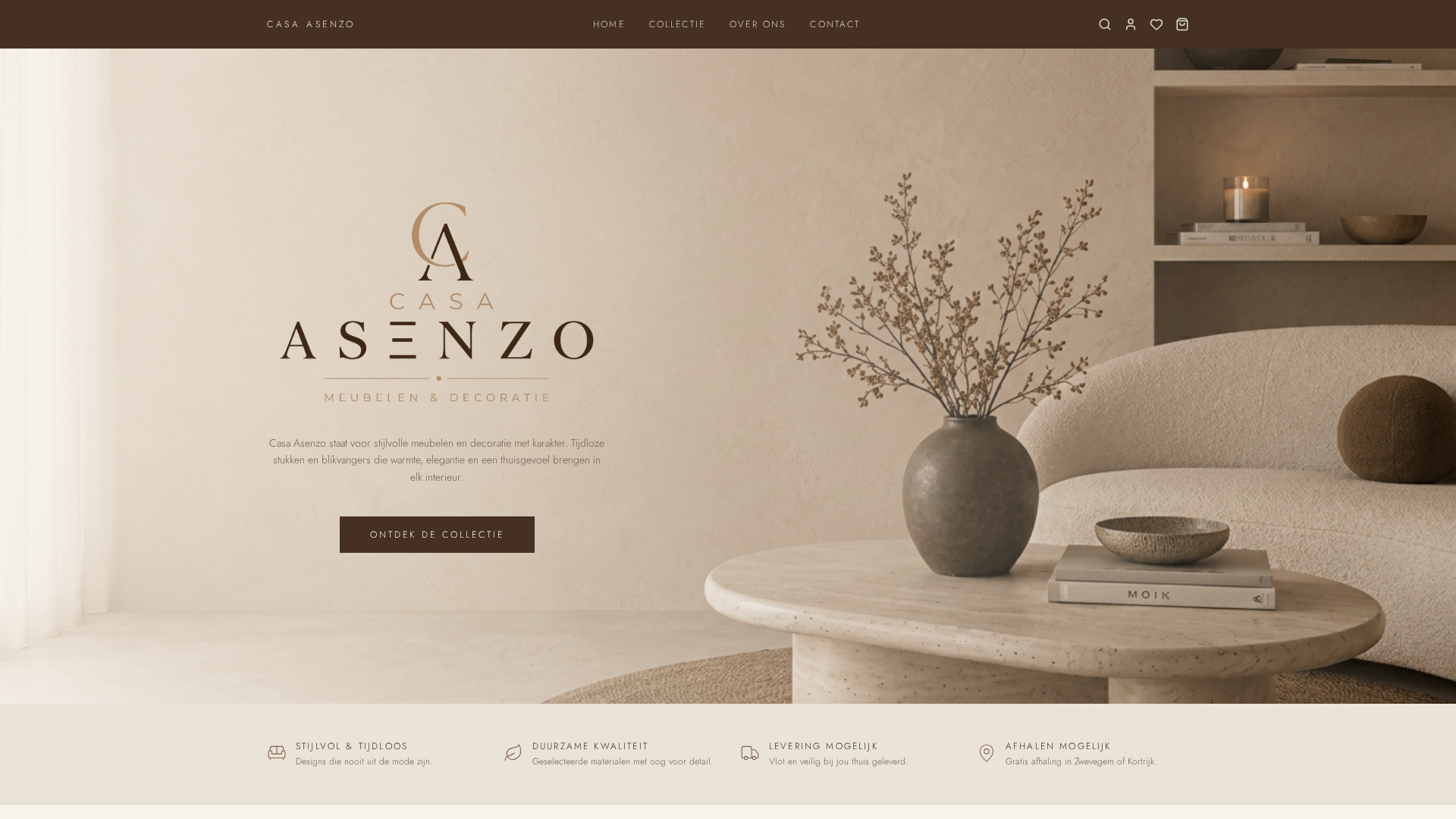 Casa Asenzo brengt haar collectie vol karakter nu ook rechtstreeks naar je scherm