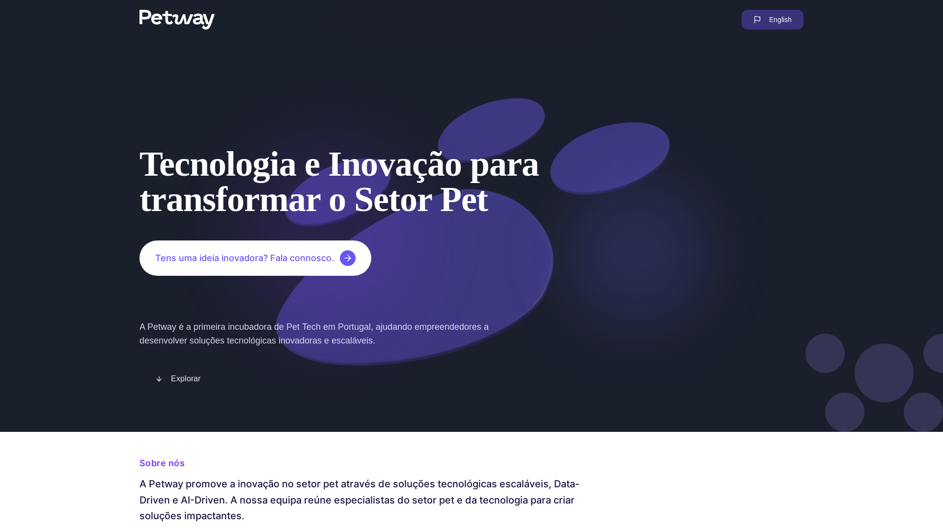 Professional Pet Tech Incubator Platform