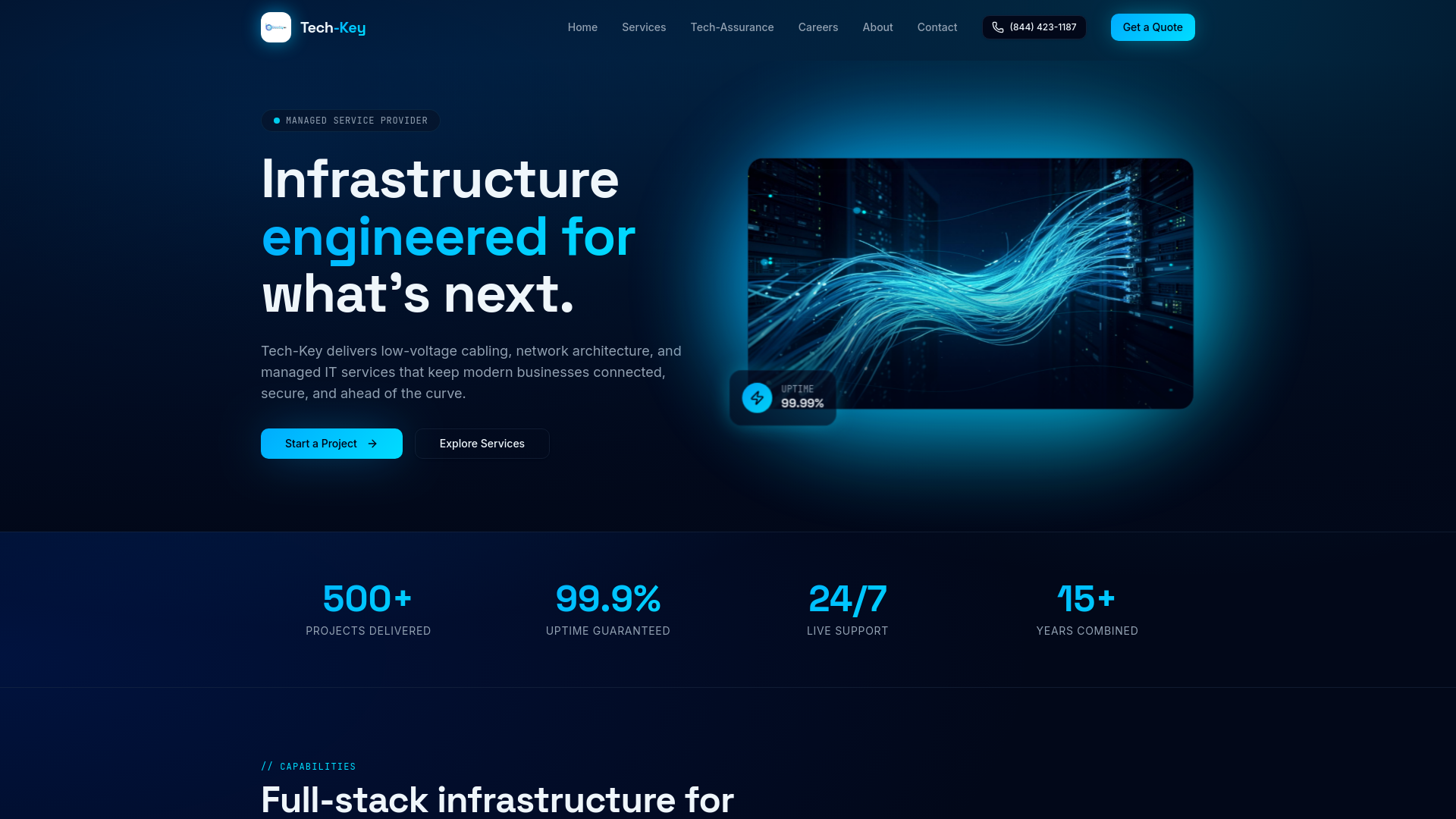 Tech-Key | Managed IT Services & Low-Voltage Specialists