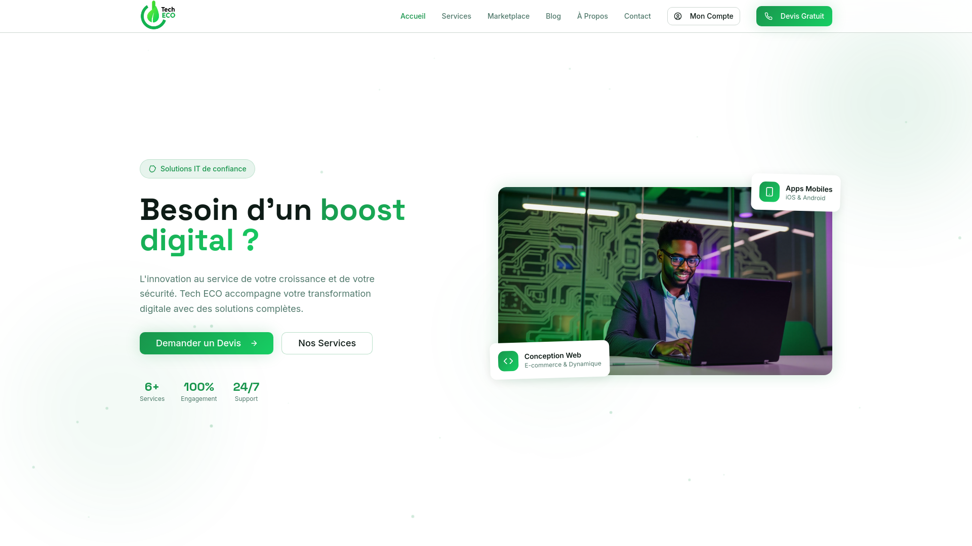 Tech ECO - L'innovation au service de votre croissance