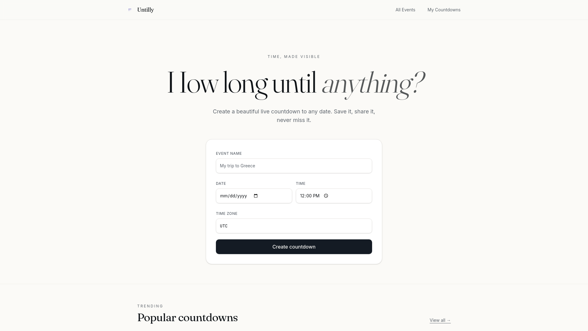 How Long Until Summer 2027? Live Countdown Timer | Untilly
