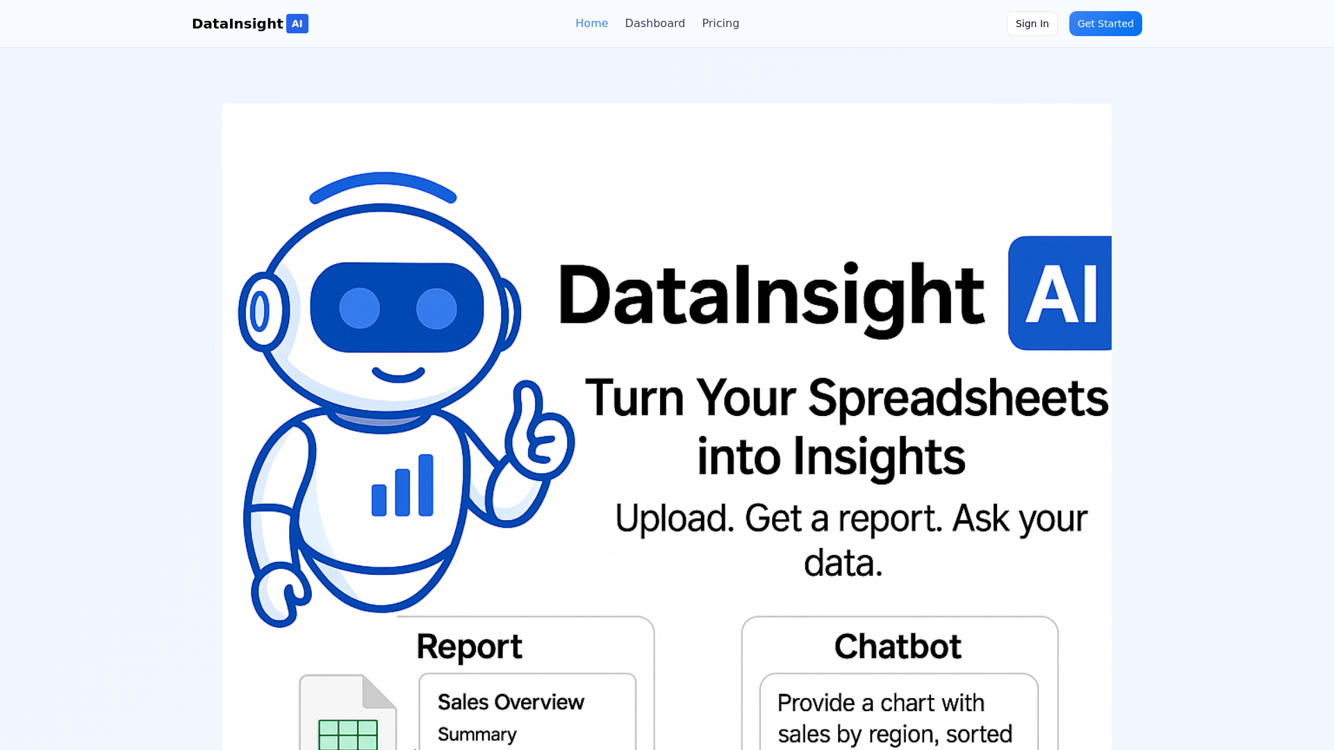 Data Insight App DataInsight AI