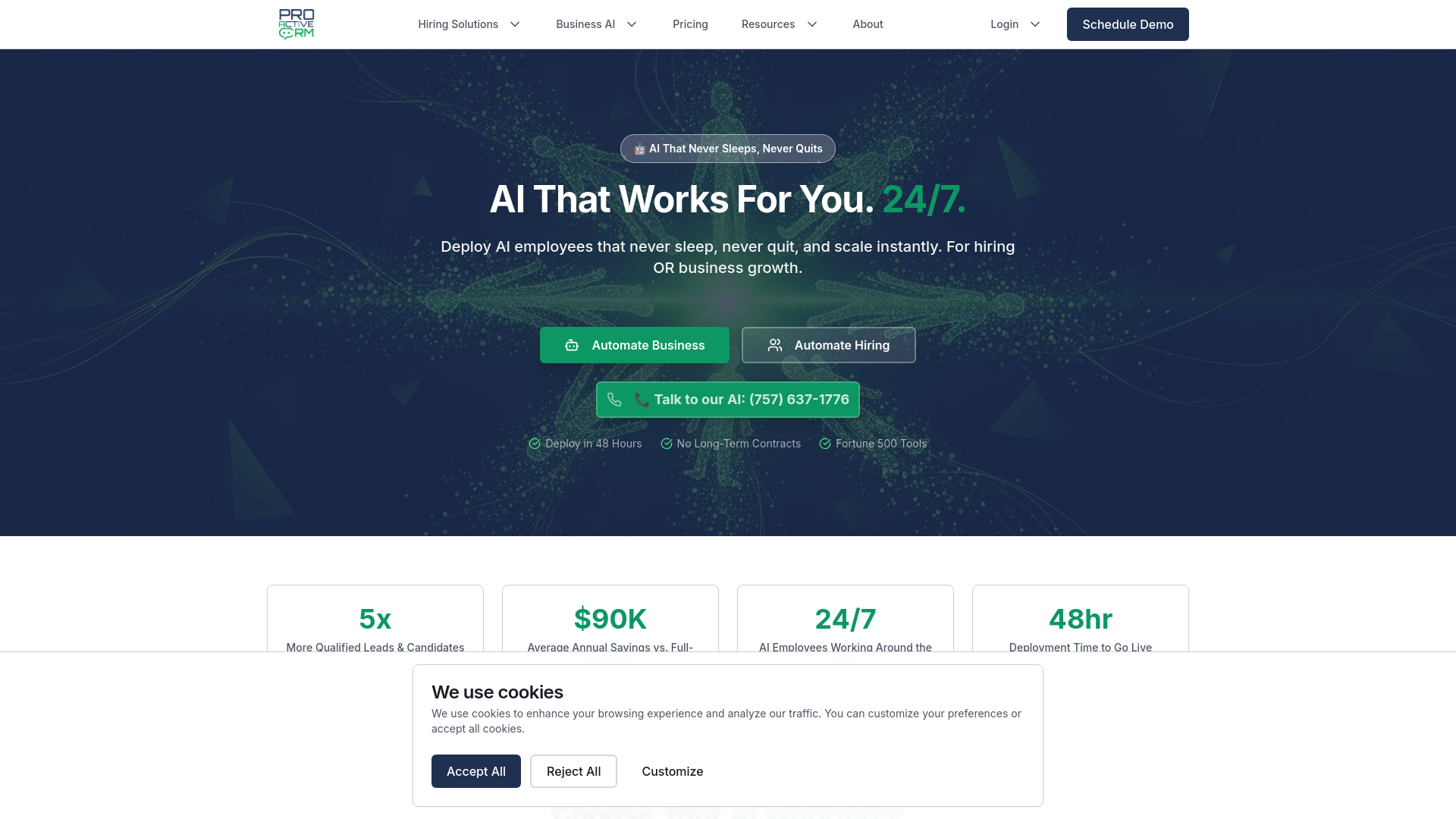 Rcrm ProactiveCRM - AI-Powered Recruiting and Talent Acquisition Platform