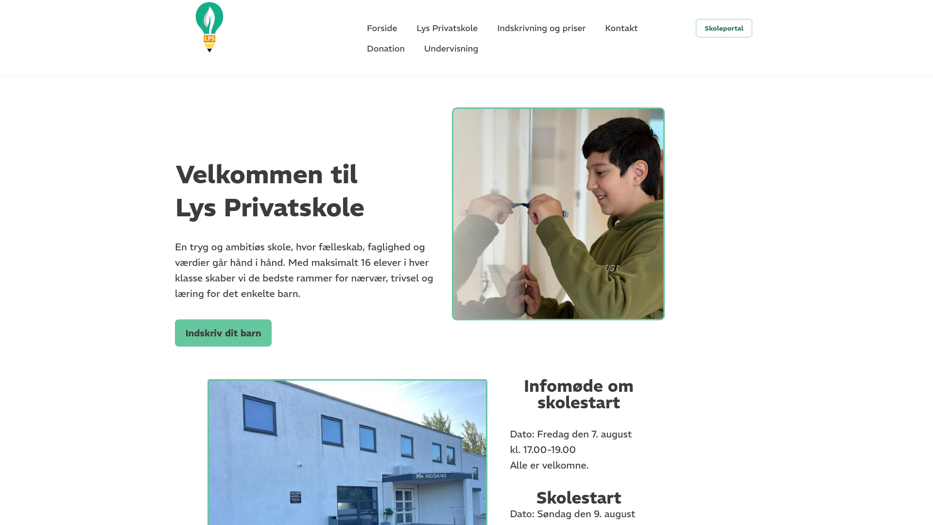 S/I Lys privatskole logo