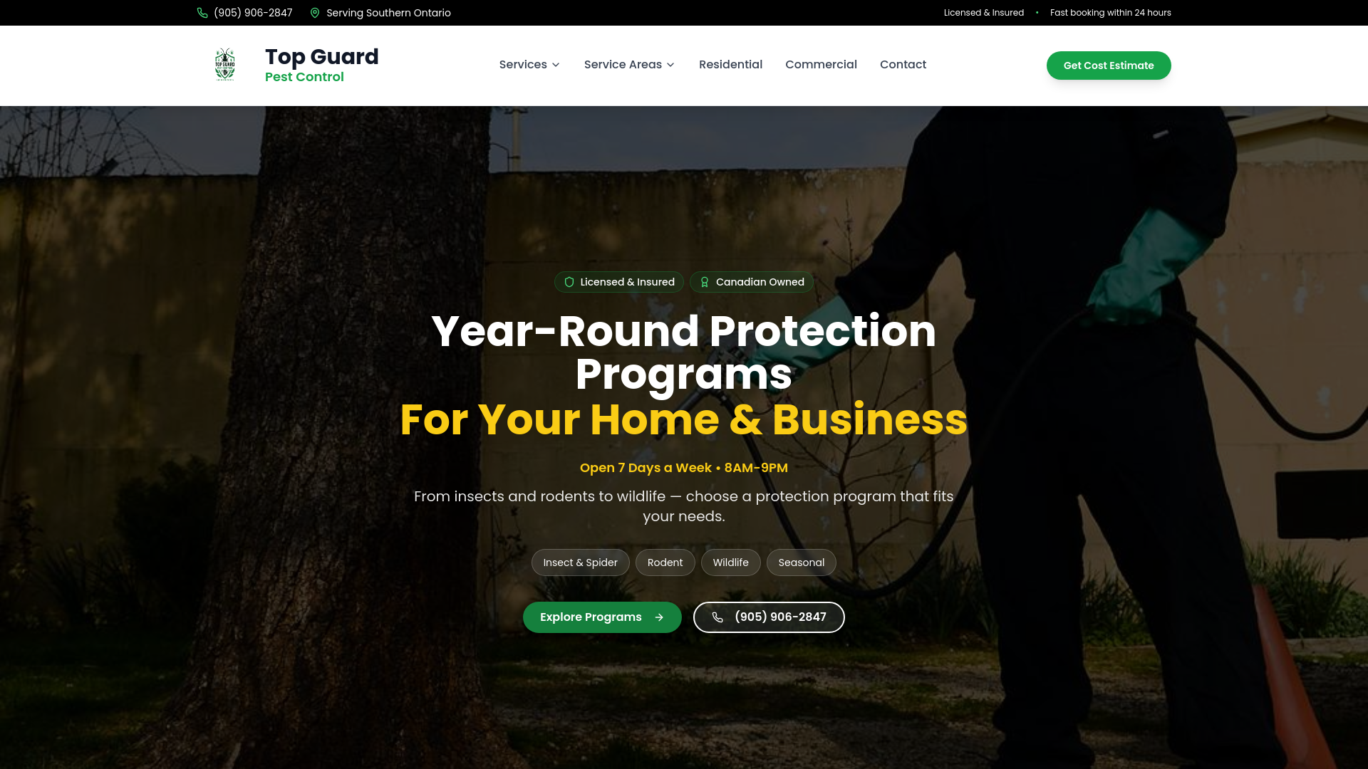 Top Guard Insect Control For Rice Top Guard Pest Control - Professional Pest Management Services ...