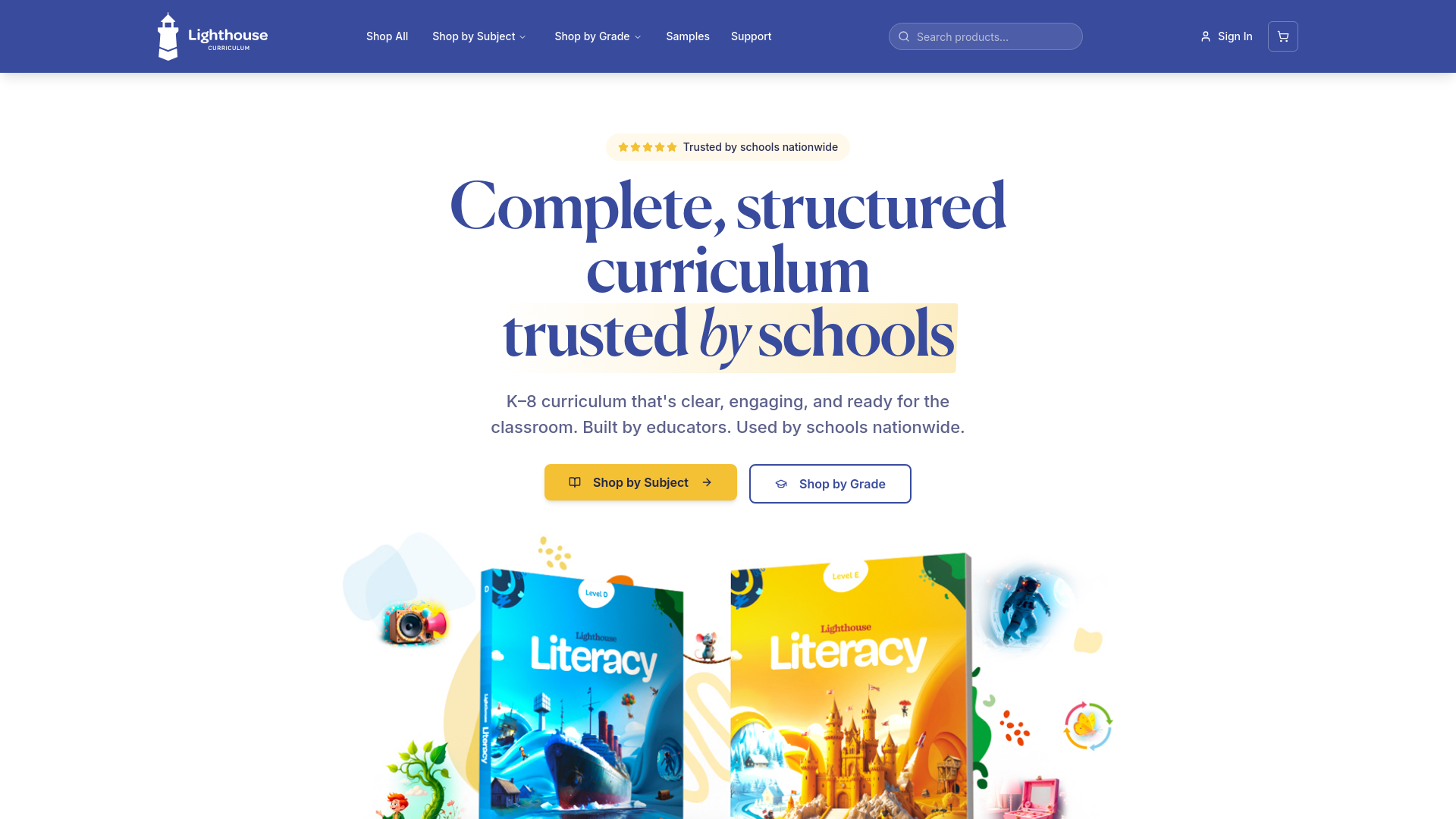 Lighthouse Curriculum — Elementary Curriculums for Schools