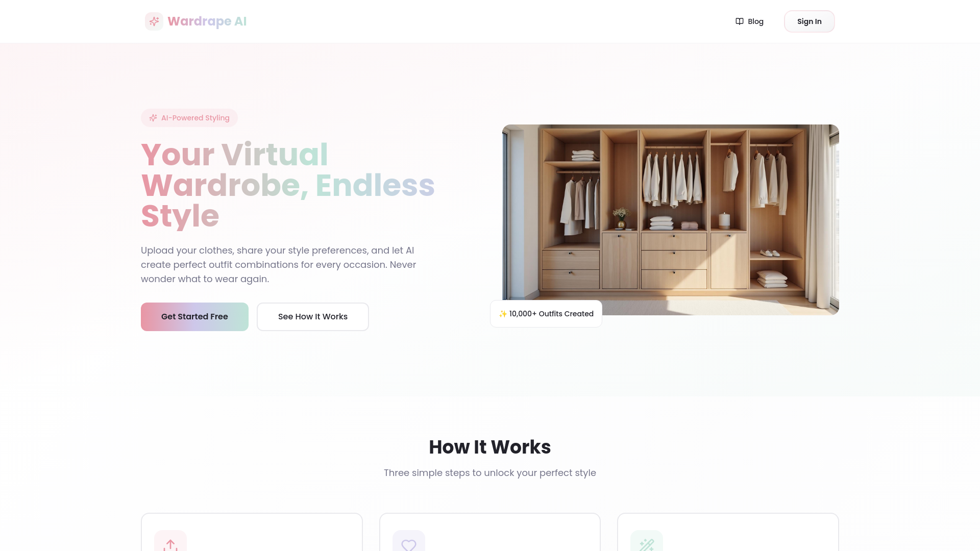 Virtual Wardrobe AI - Your Smart Style Assistant