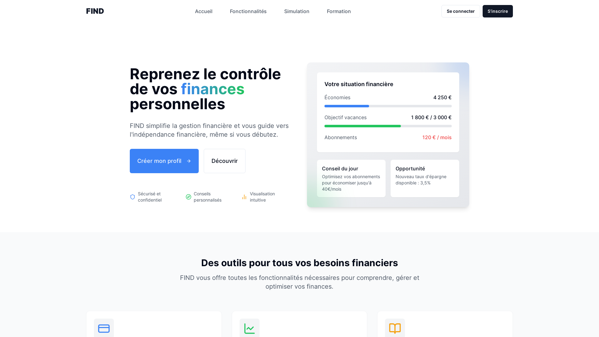 Professional Personal Finance & Budgeting Platform