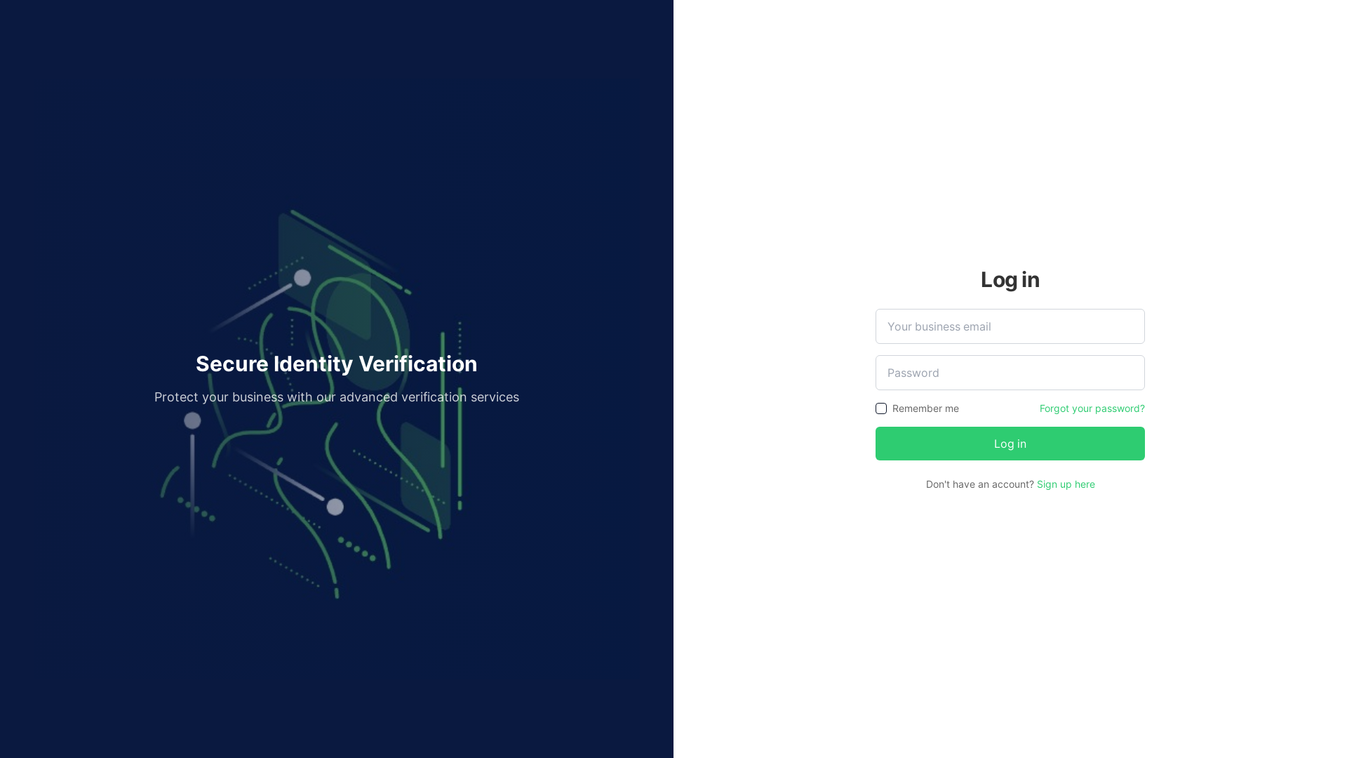 Professional Identity Verification Platform Platform