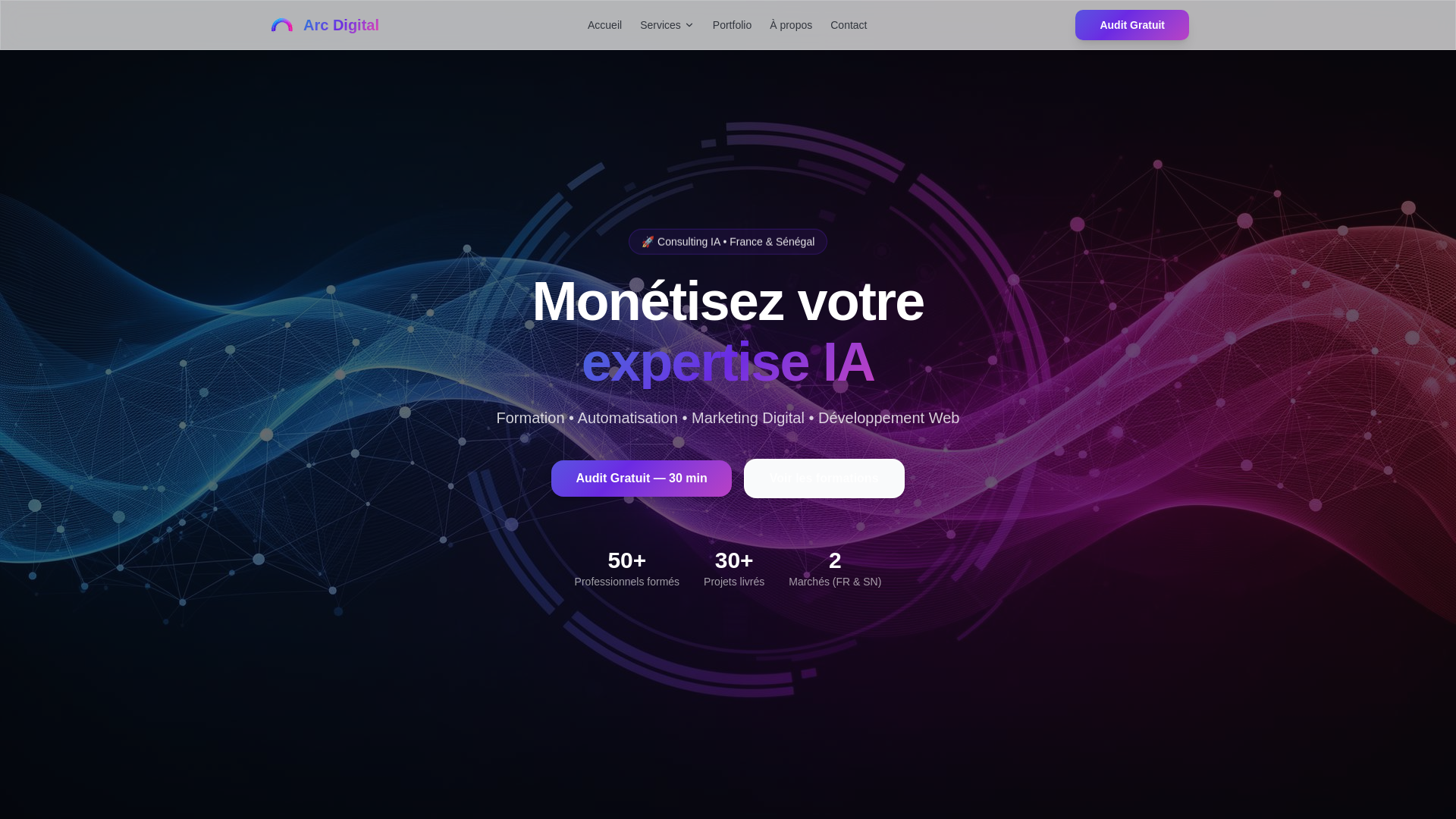 Arc Digital — L'IA au service de votre croissance