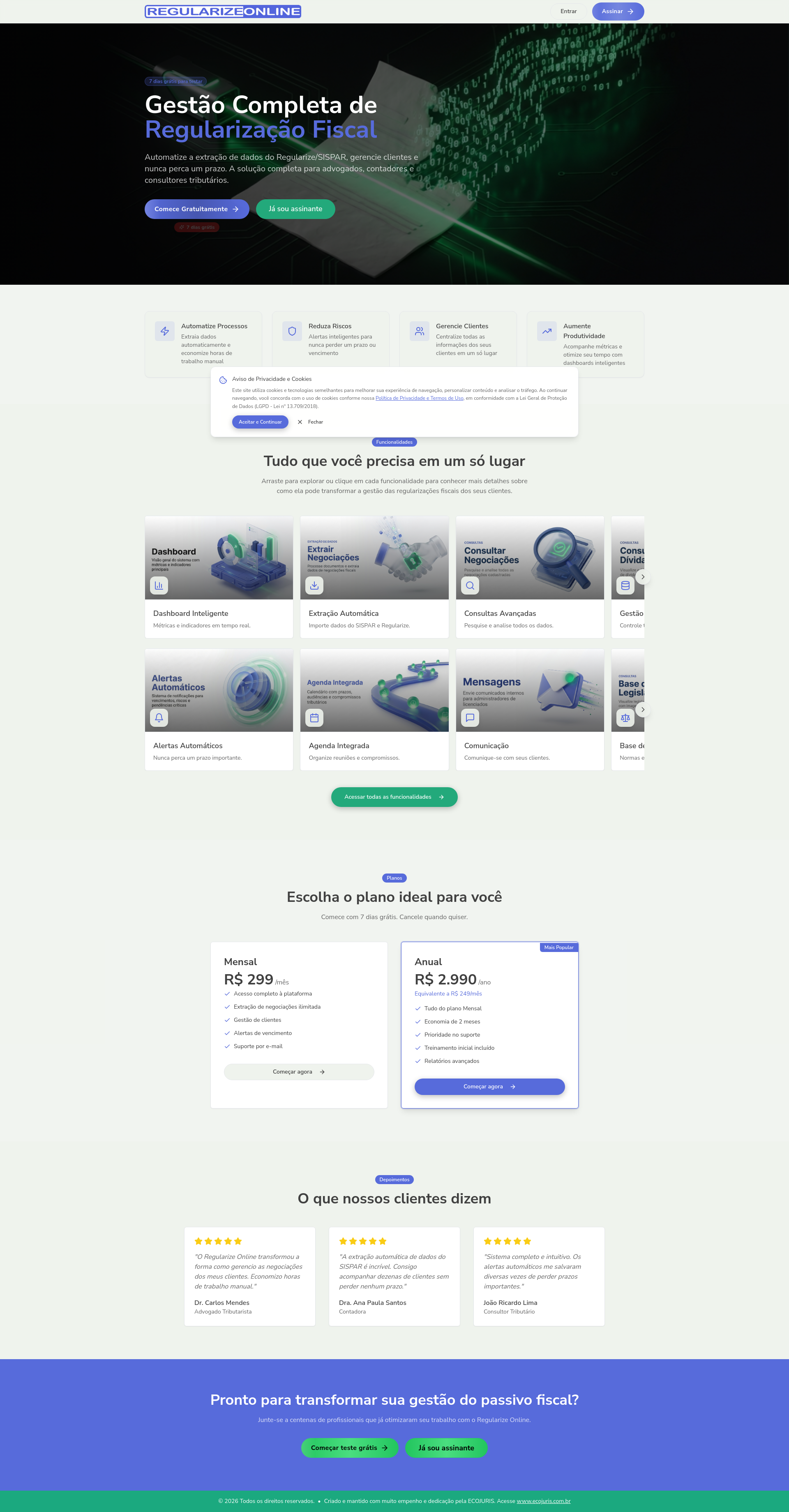 Regularize Online