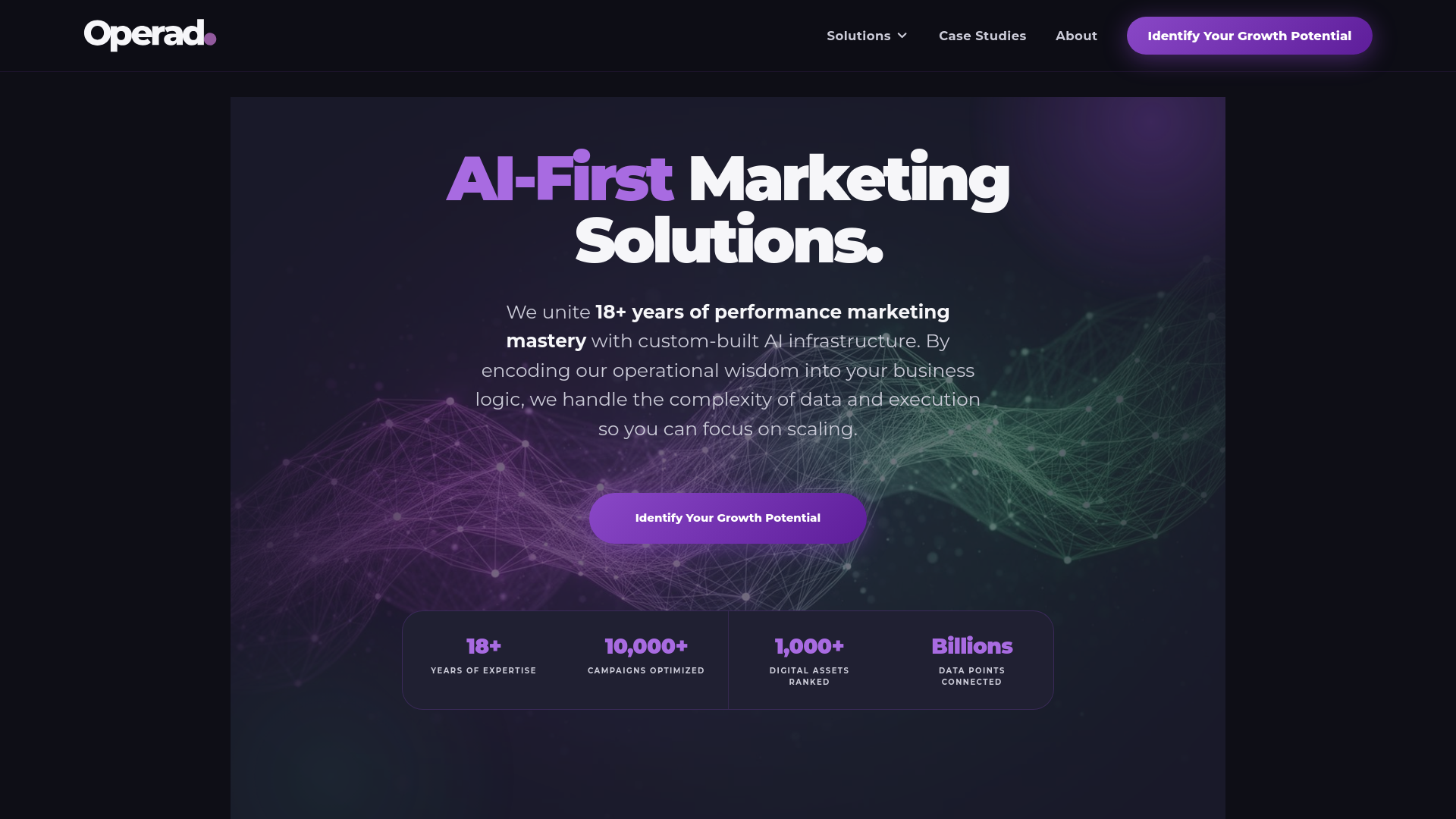 Operad AI-First Marketing Solutions logo