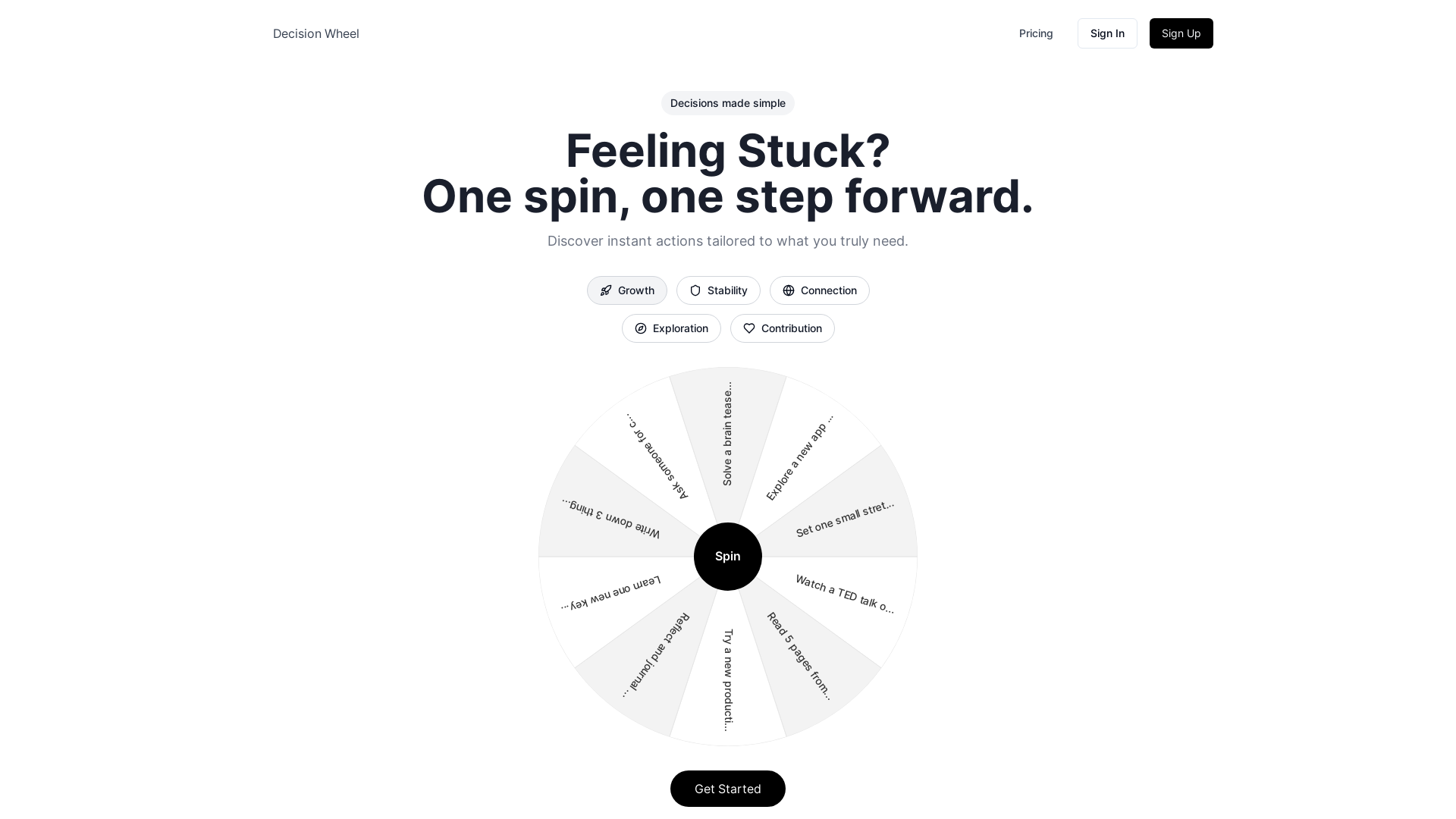 Modern Decision Support & Clarity Platform