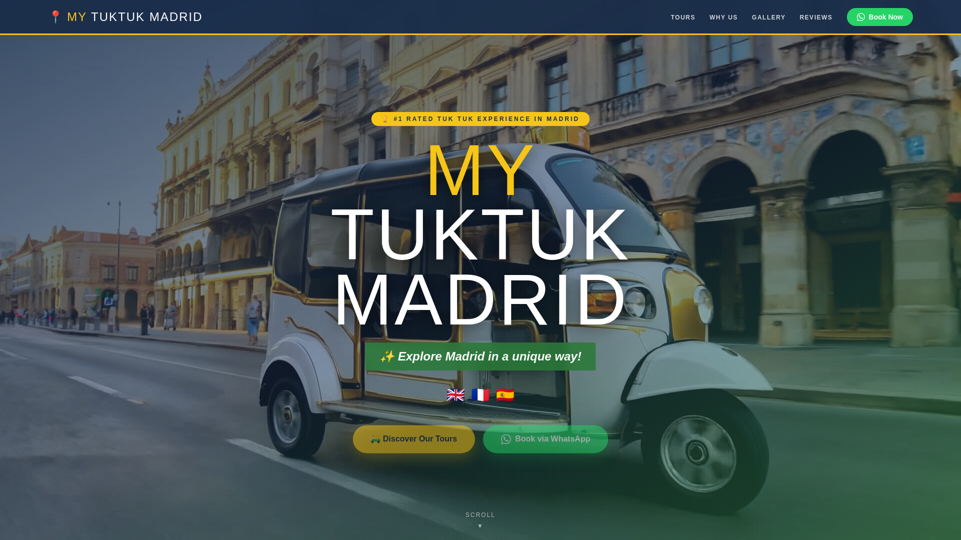 My Tuktuk Madrid logo