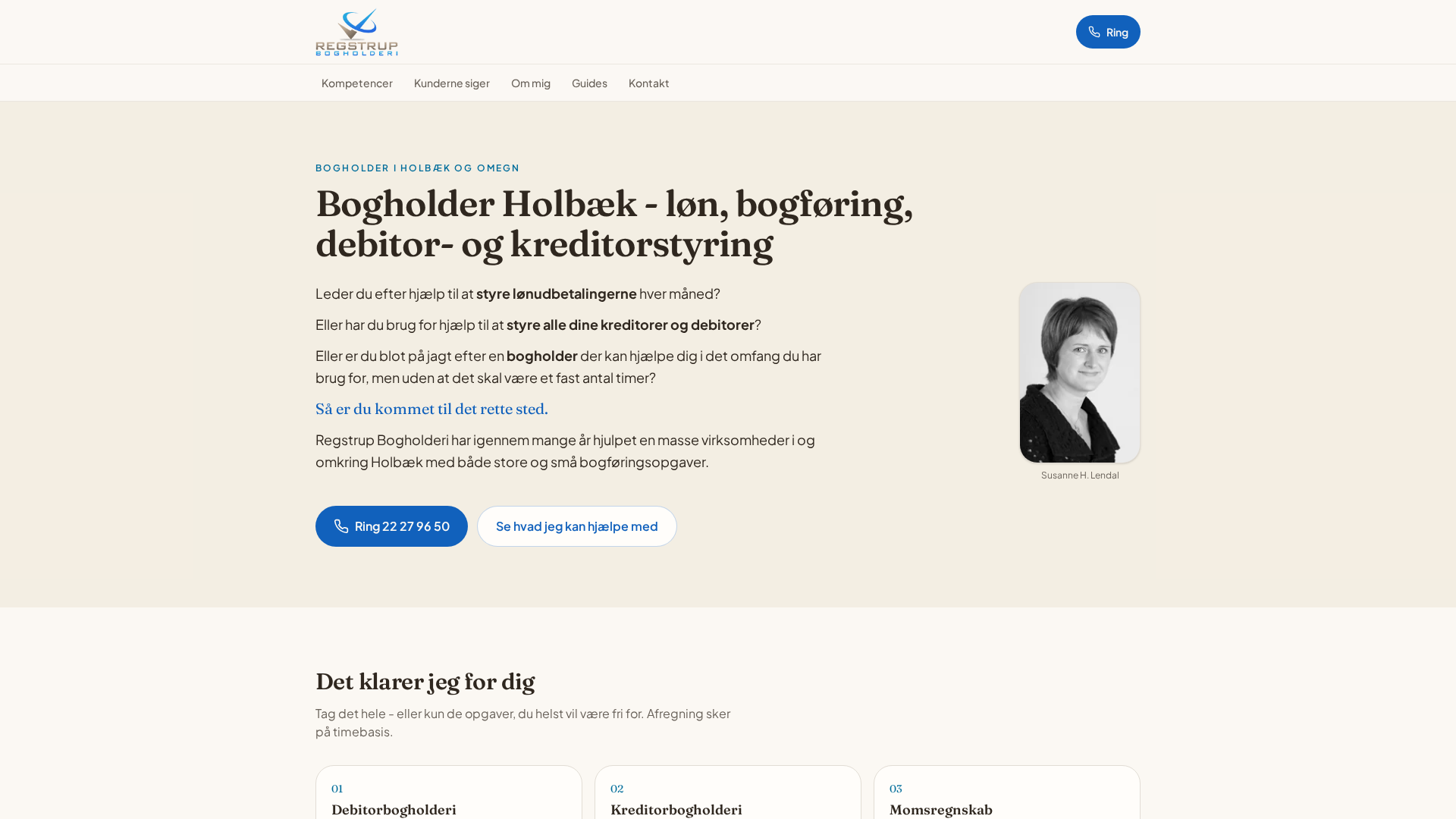 Regstrup Bogholderi logo