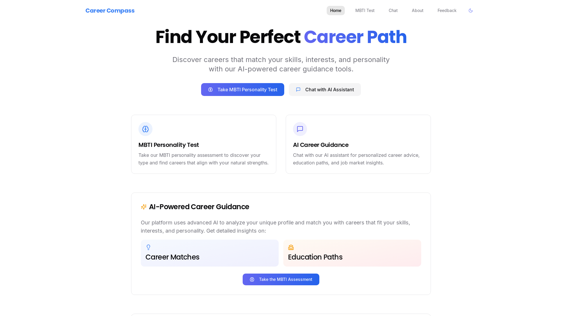 Smart Ai-powered Career Guidance & Recommendation Solution