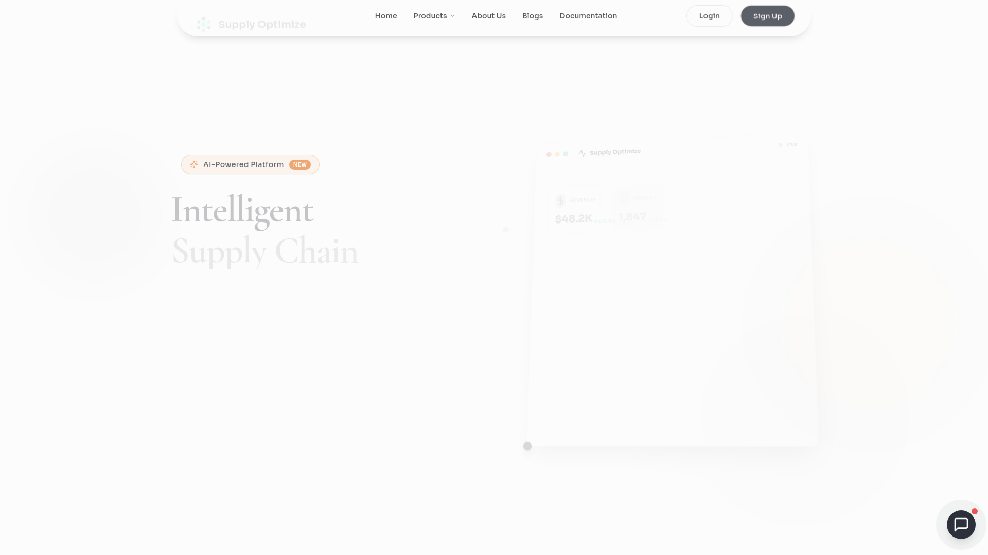 SupplyOptimize - Smart Inventory Management Platform