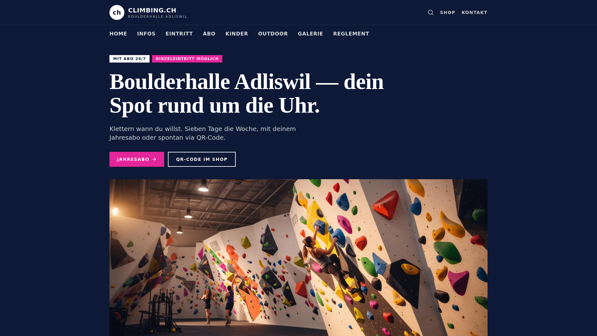 Boulderhalle Adliswil