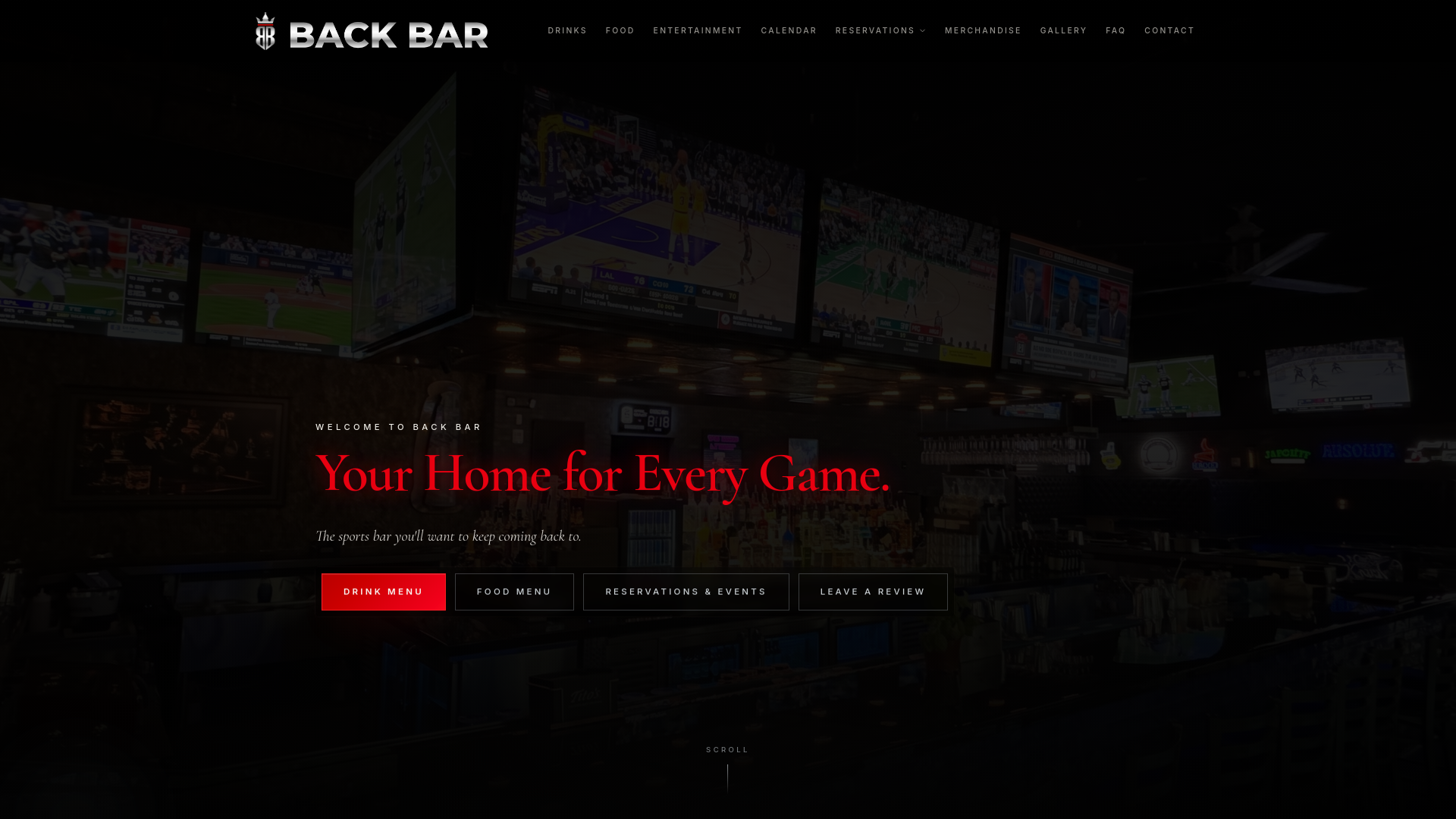 Back Bar
