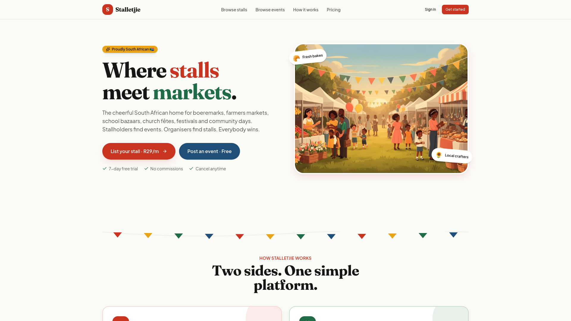 Stall opportunities near you — Stalletjie