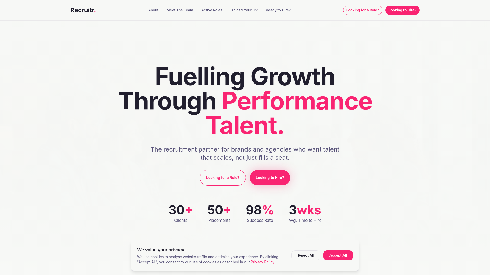 Photograph for Recruitr.io, Recruitment Consultancy business in Manchester