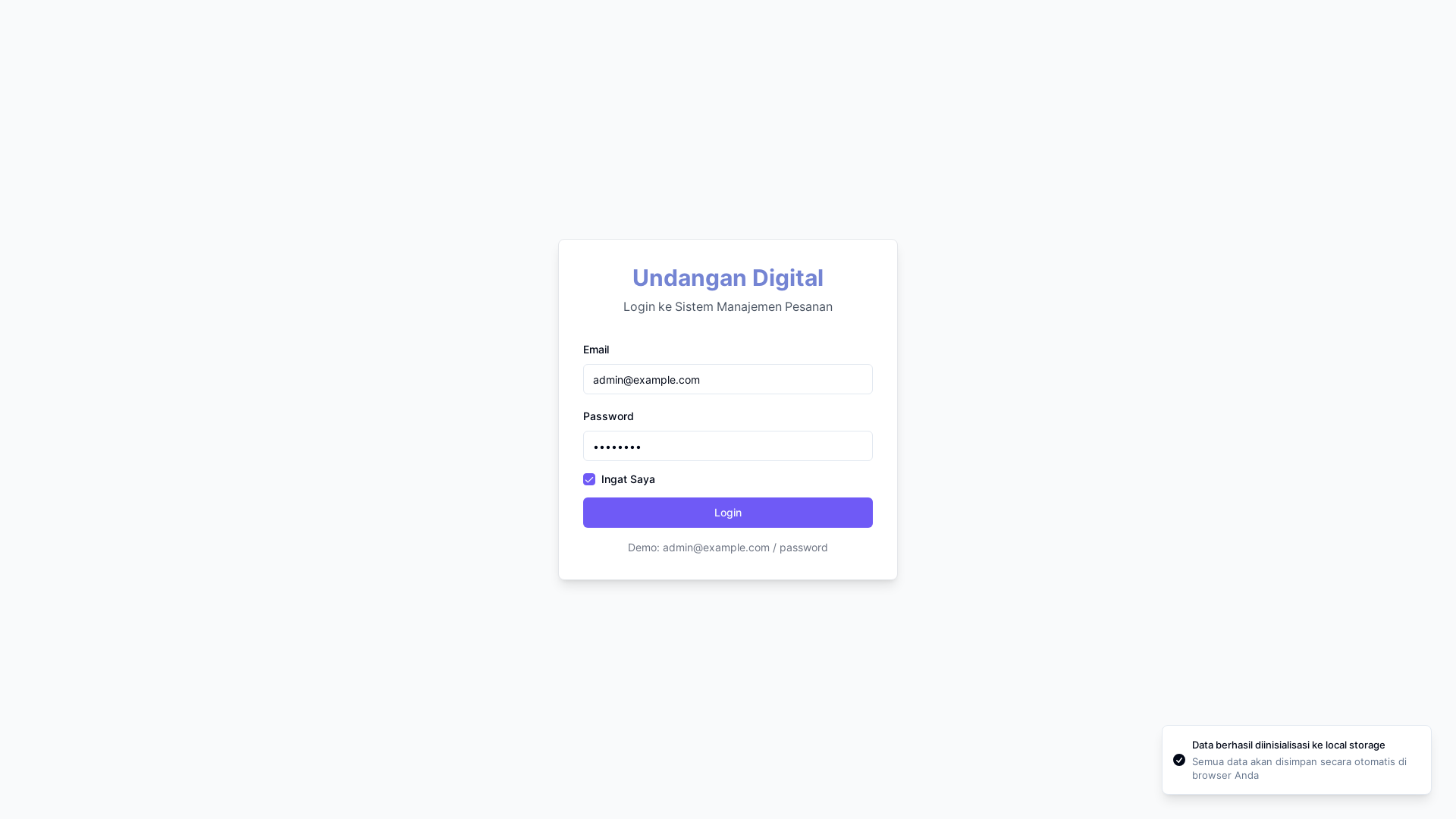 Analytics Admin Dashboard & Data Management Platform
