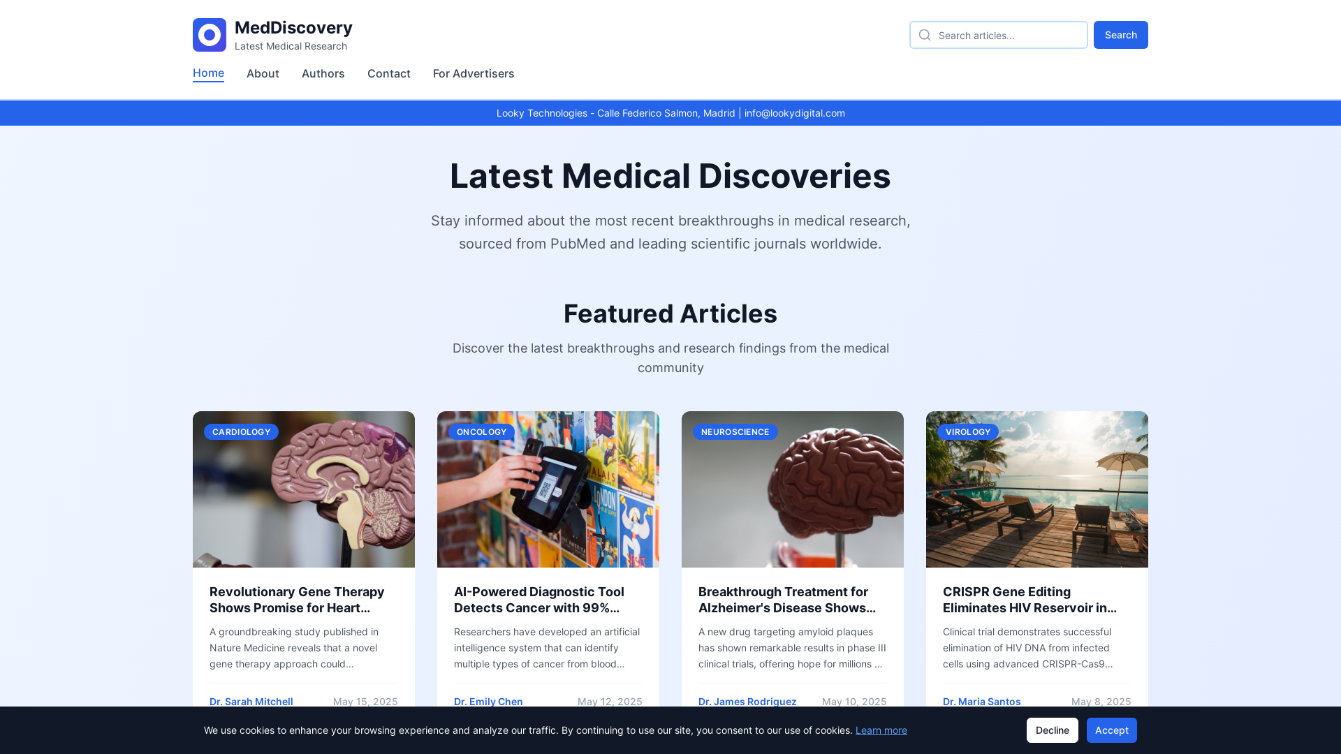 Medical Updates Medical Discoveries Chronicle - Latest Medical Research & Breakthroughs