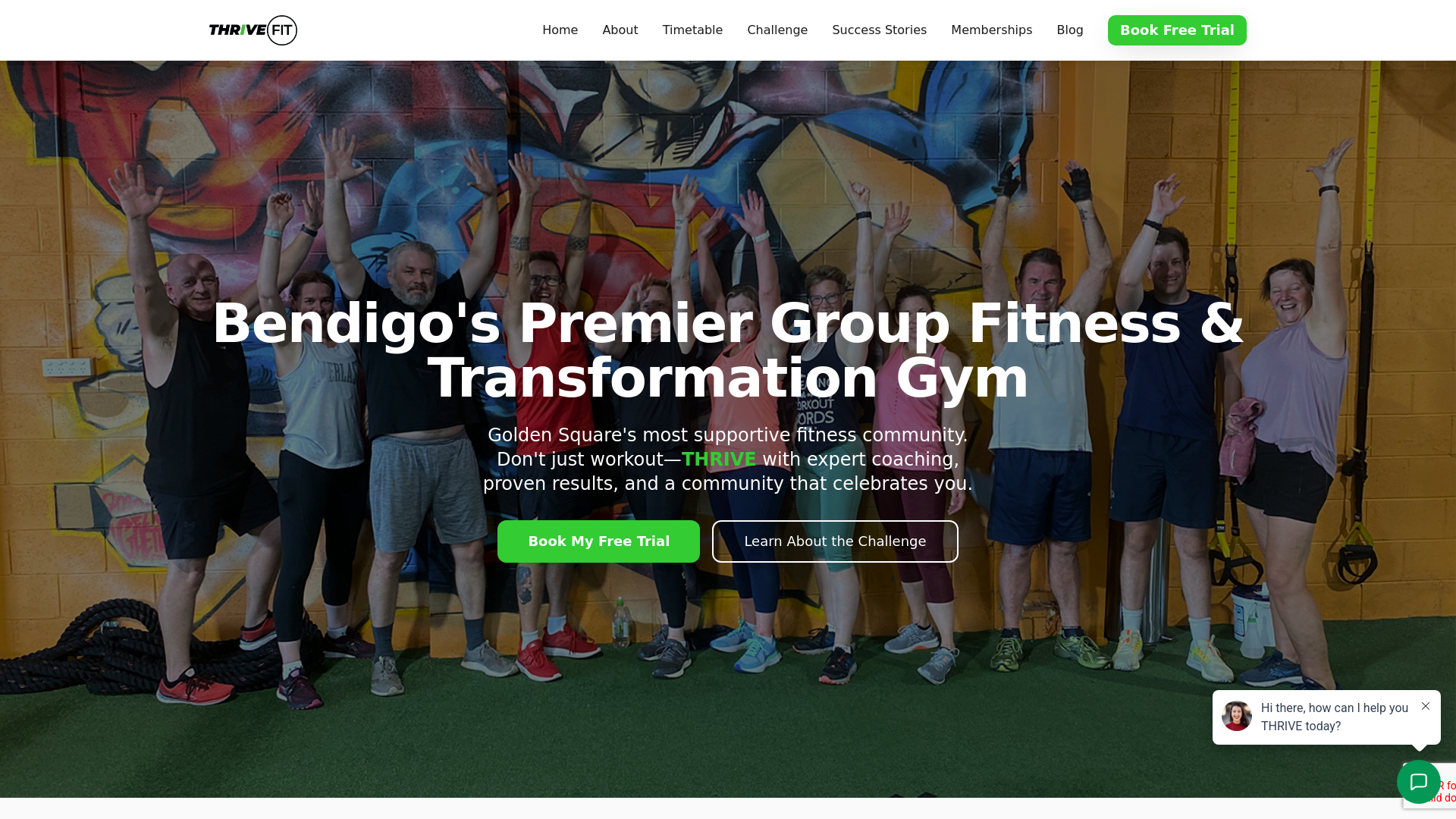 Thrive Fit pilates and yoga studio in Kangaroo Flat, VIC
