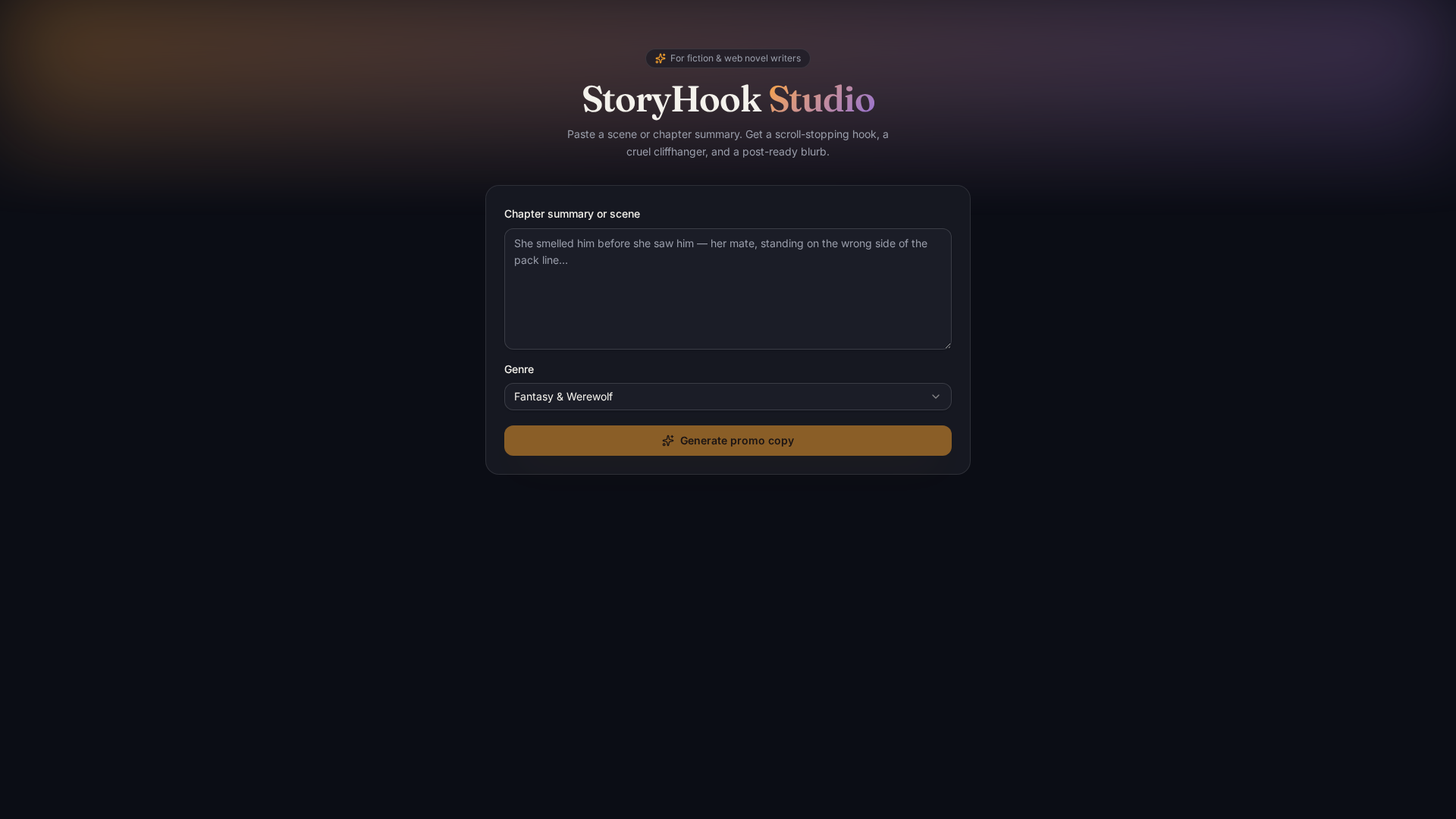 ​StoryHook Studio — official preview image