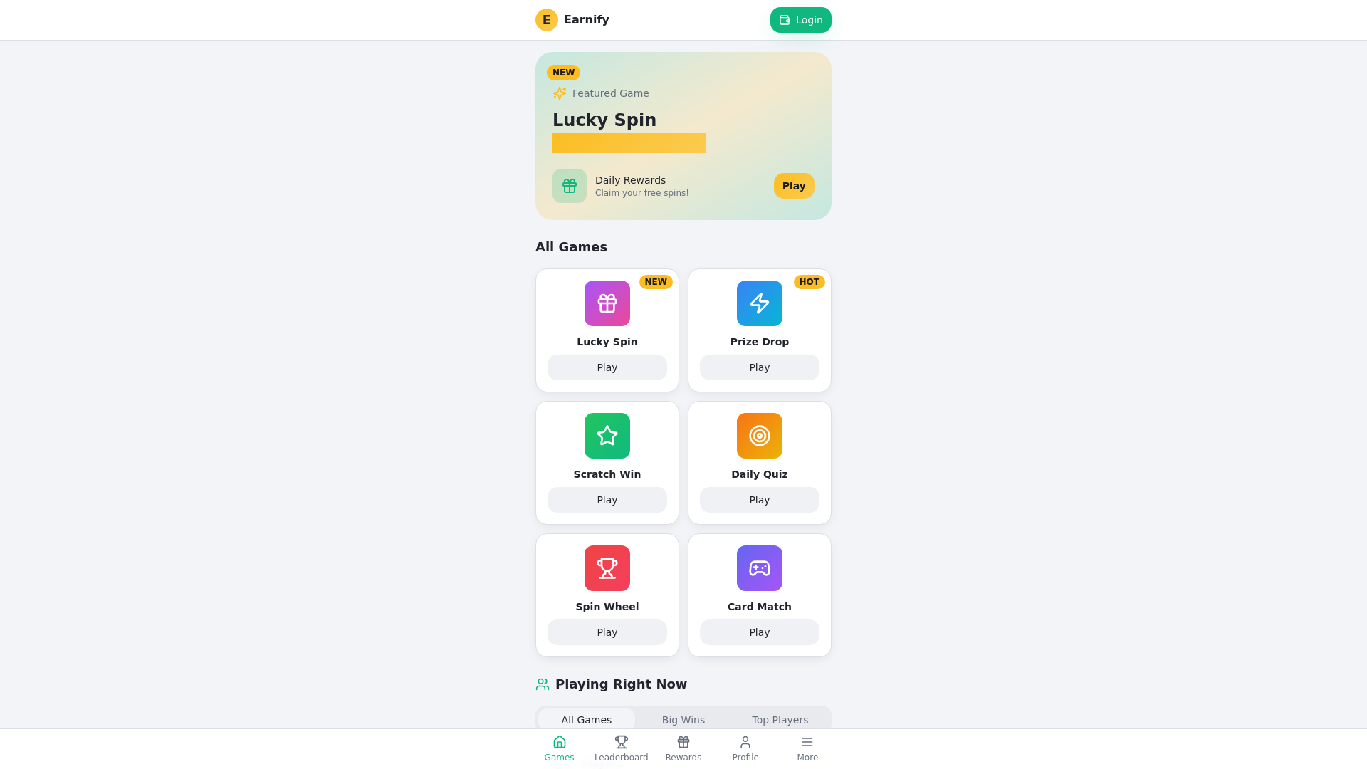 Earnify - Earn Rewards Every Day on Android