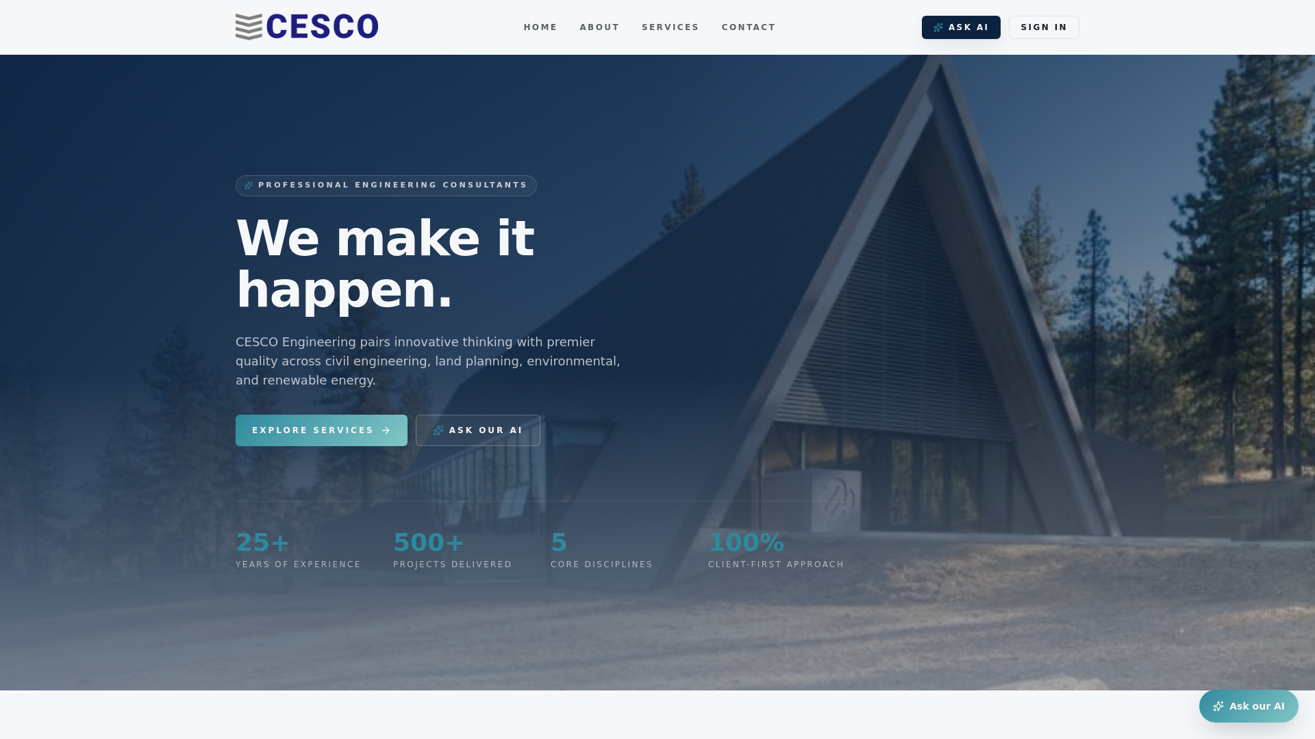 CESCO Engineering — We Make It Happen