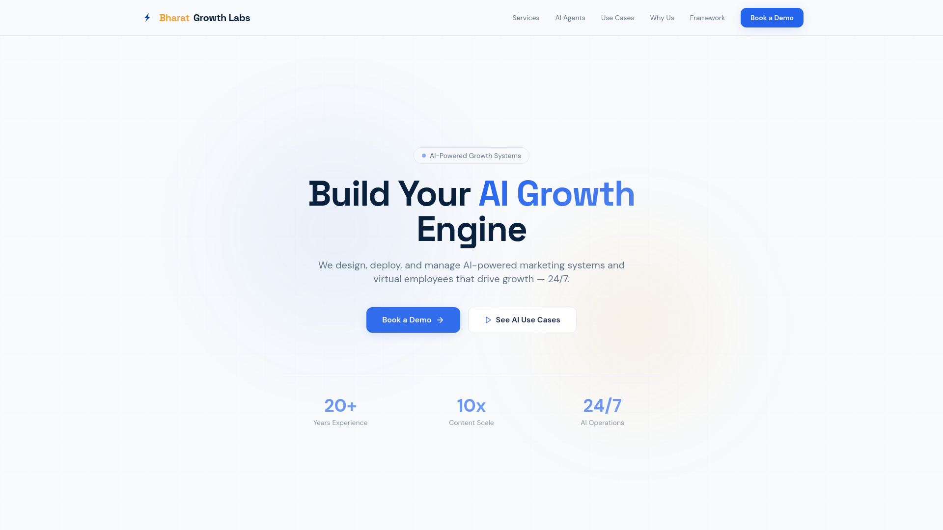 Bharat Growth Labs — Build Your AI Growth Engine