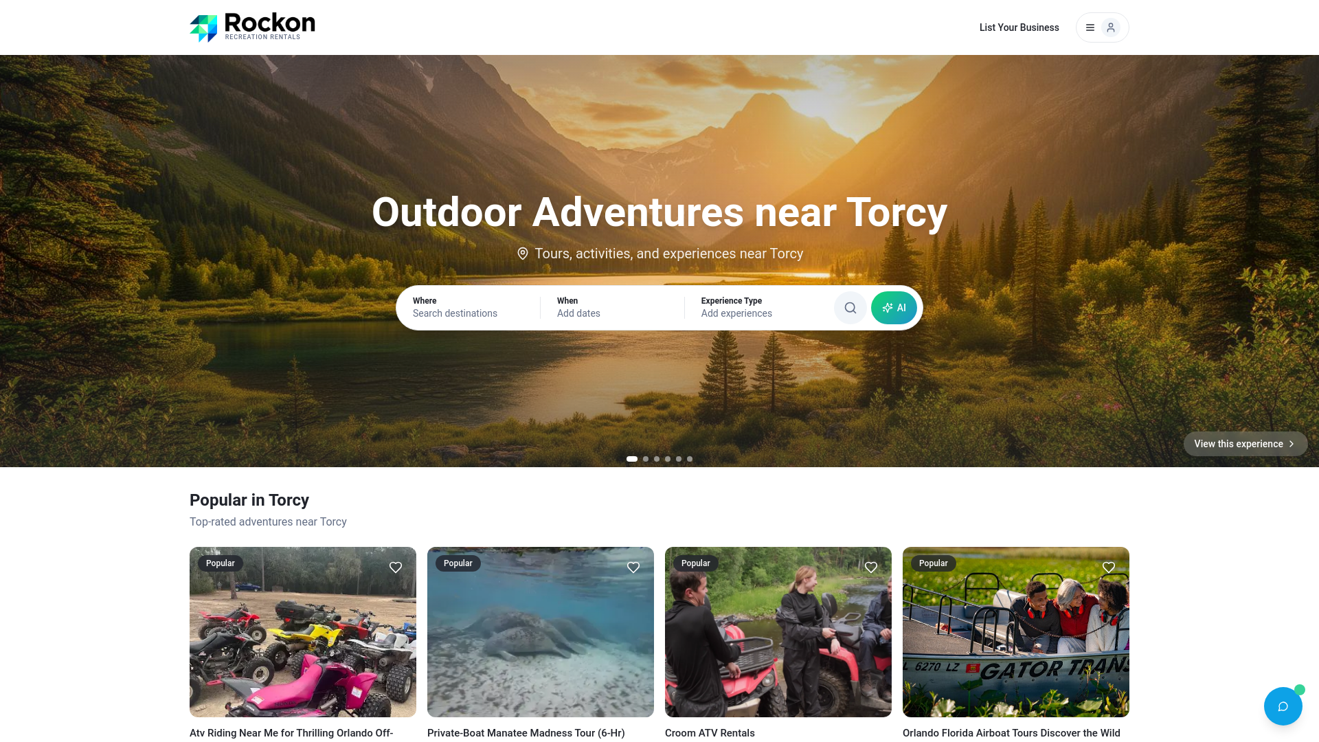 ATV Rental in Orlando, FL with Rockon Recreation Rentals