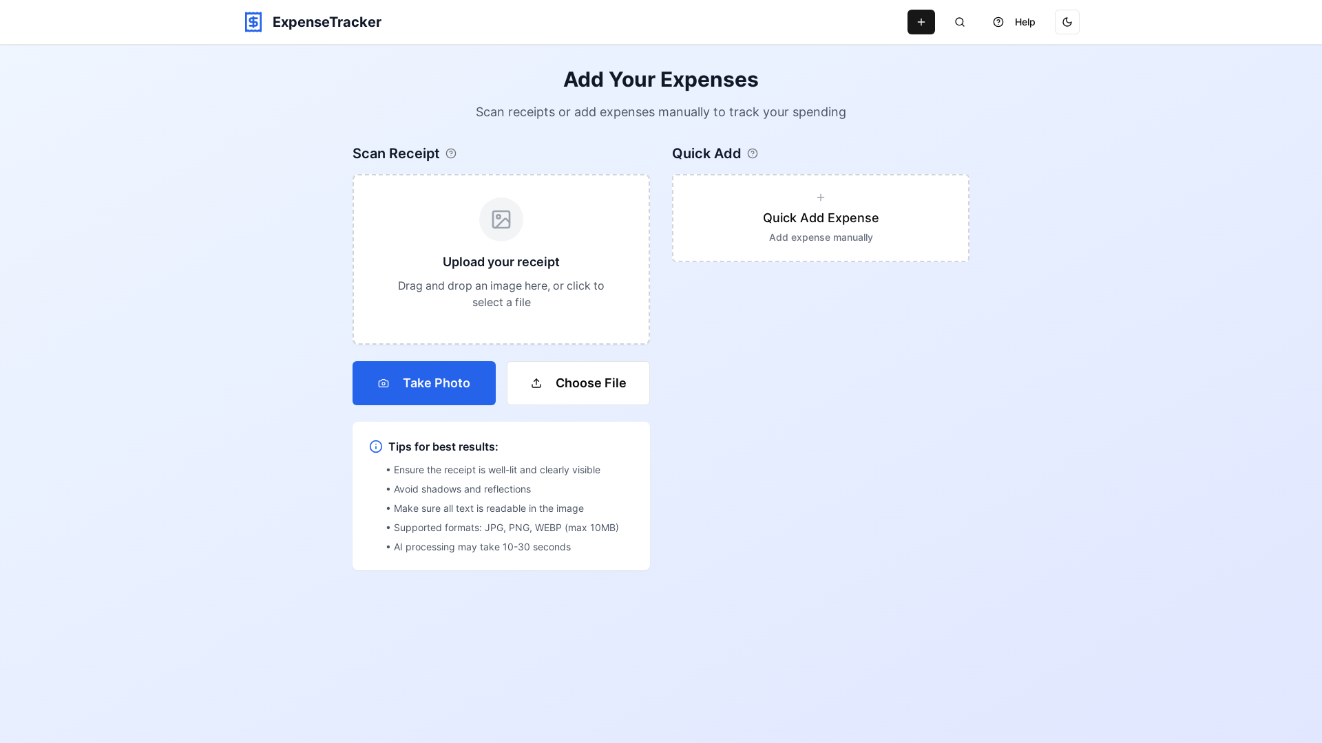 Receipt Rocket screenshot