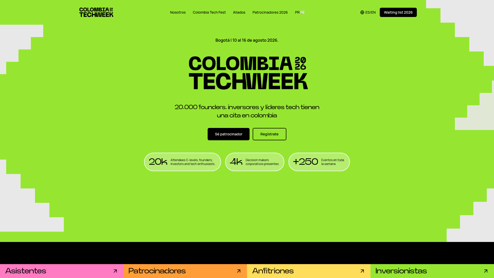 Colombia Tech Week logo