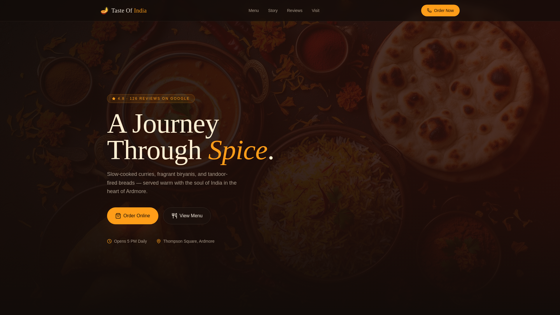 Taste Of India Ardmore