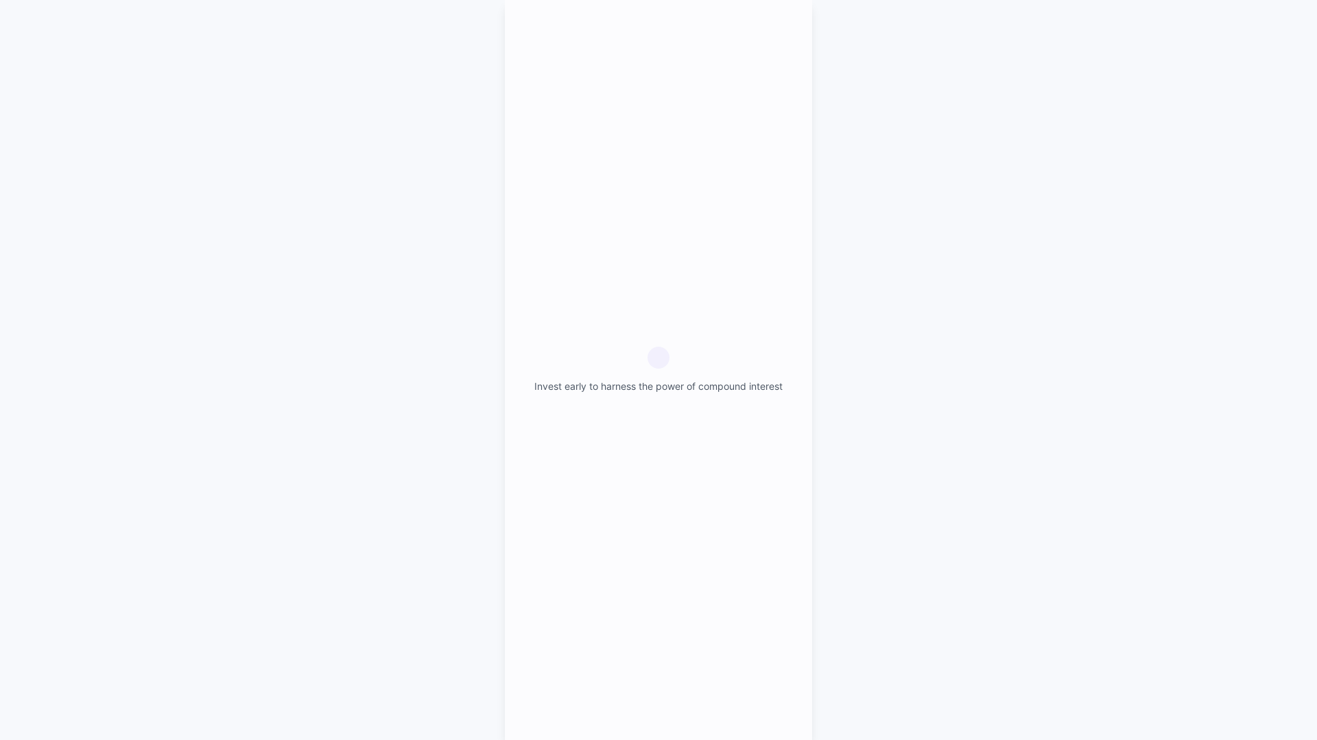 Advanced Money Wellness App