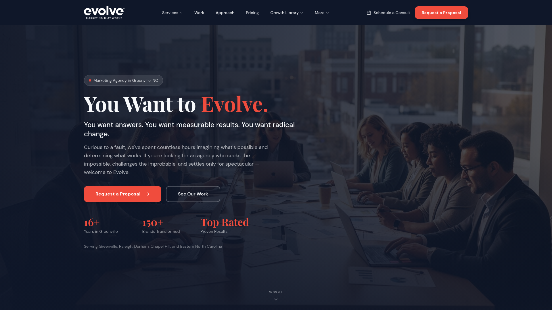 Evolve | Marketing Agency in Greenville NC | Raleigh, Durham, Chapel Hill